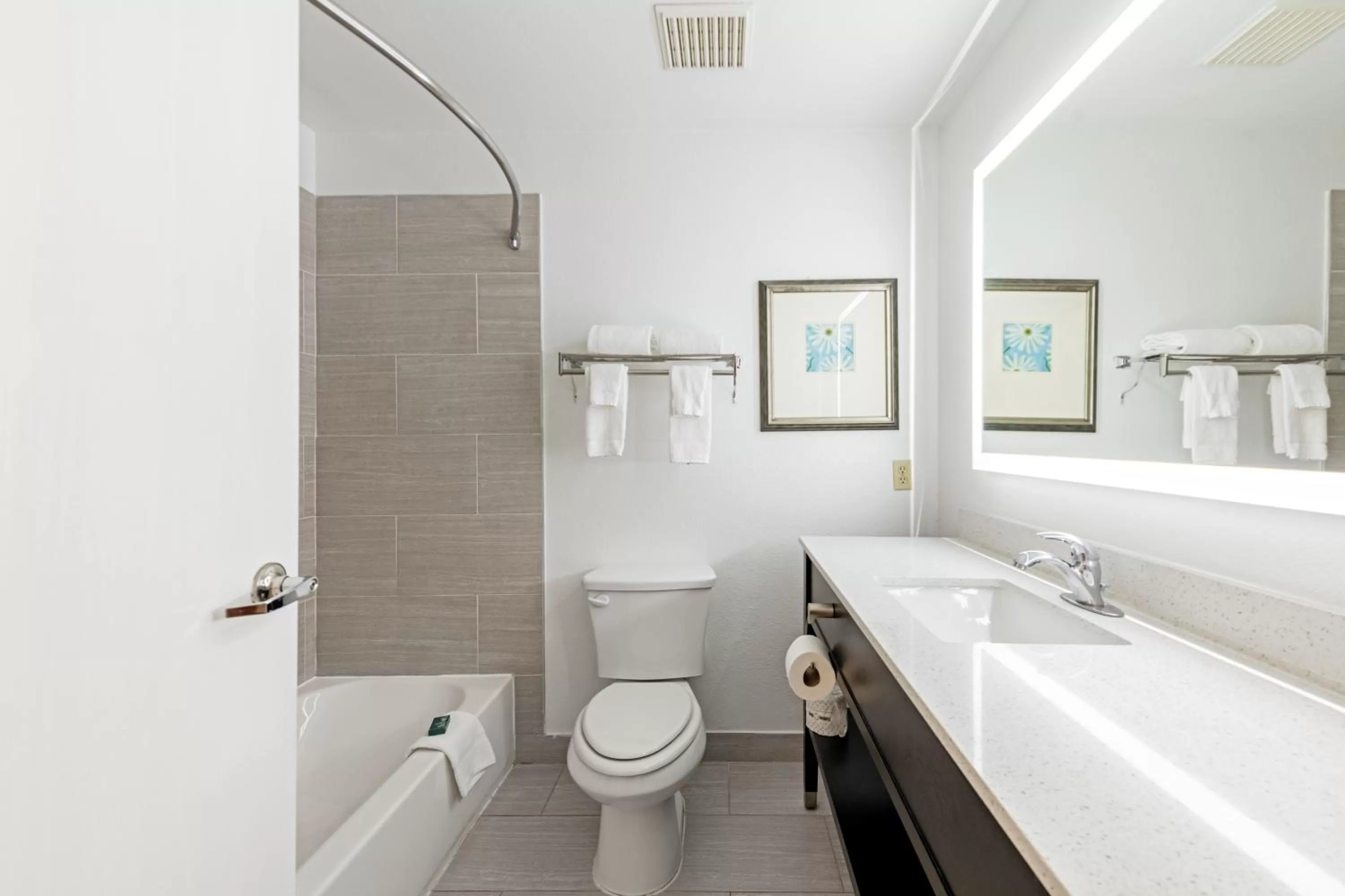 Bathroom in Country Inn & Suites by Radisson, Lewisville, TX