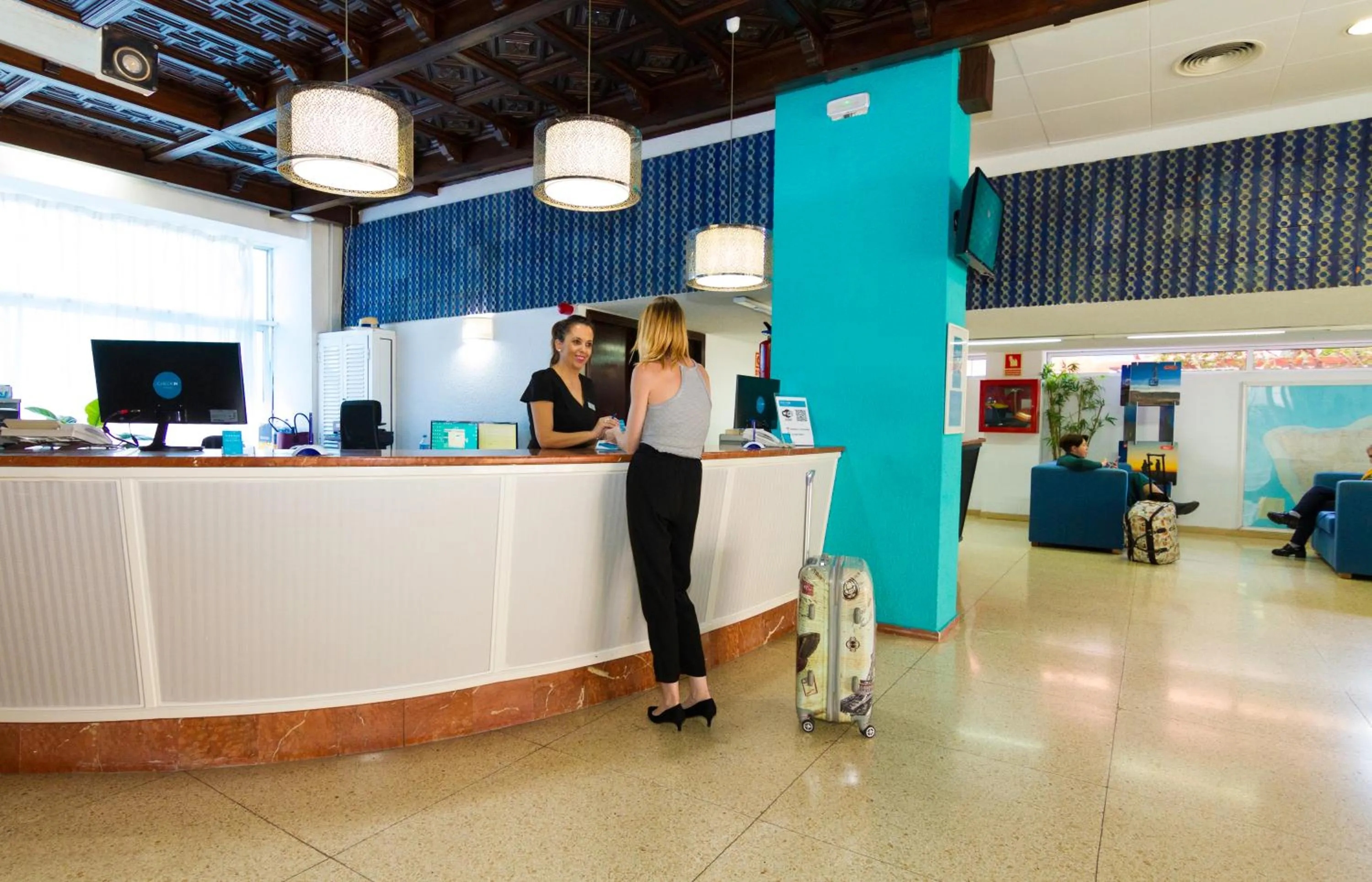 Lobby or reception in Checkin Concordia Playa