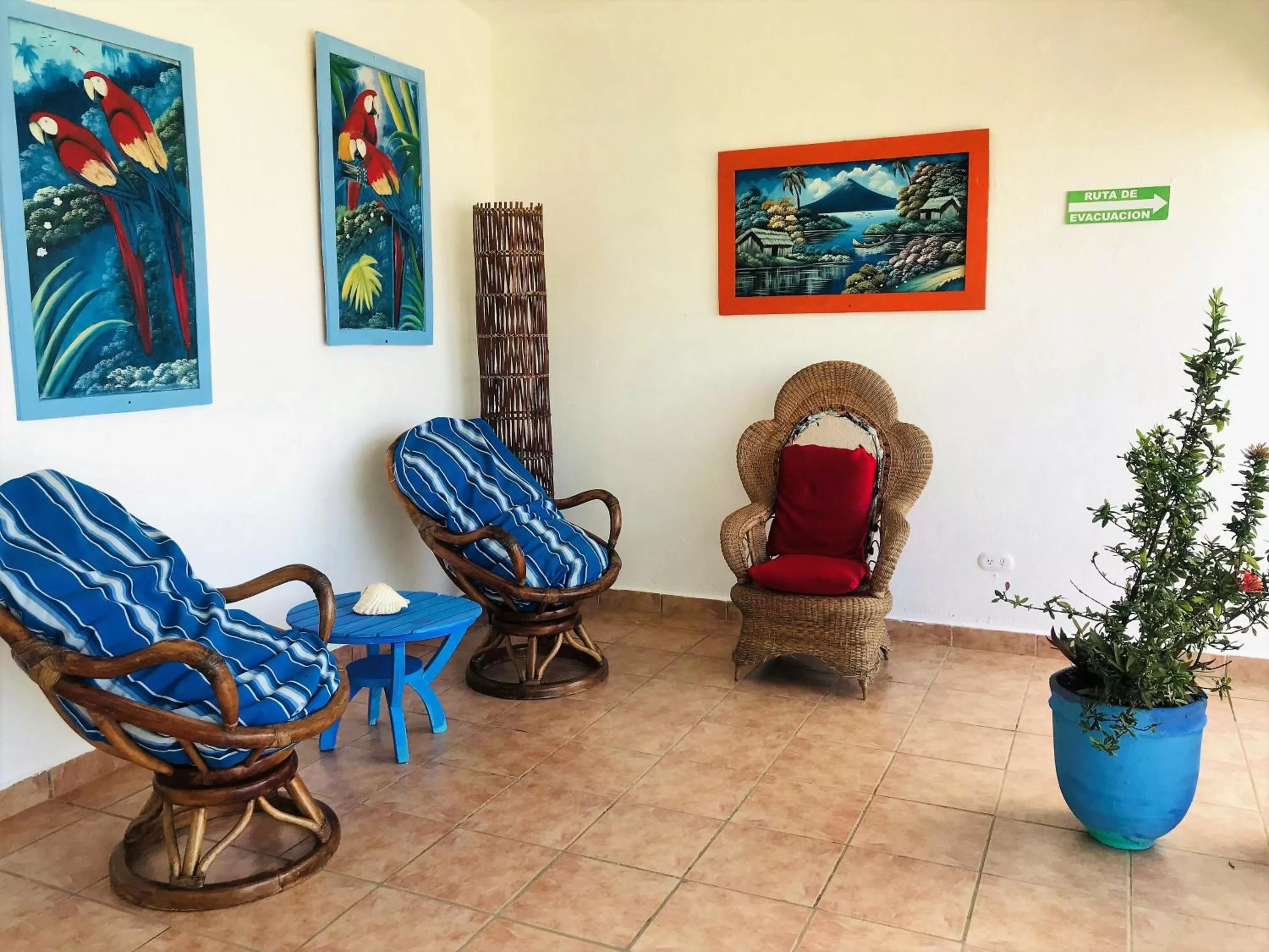 Living room in HC Liri Hotel