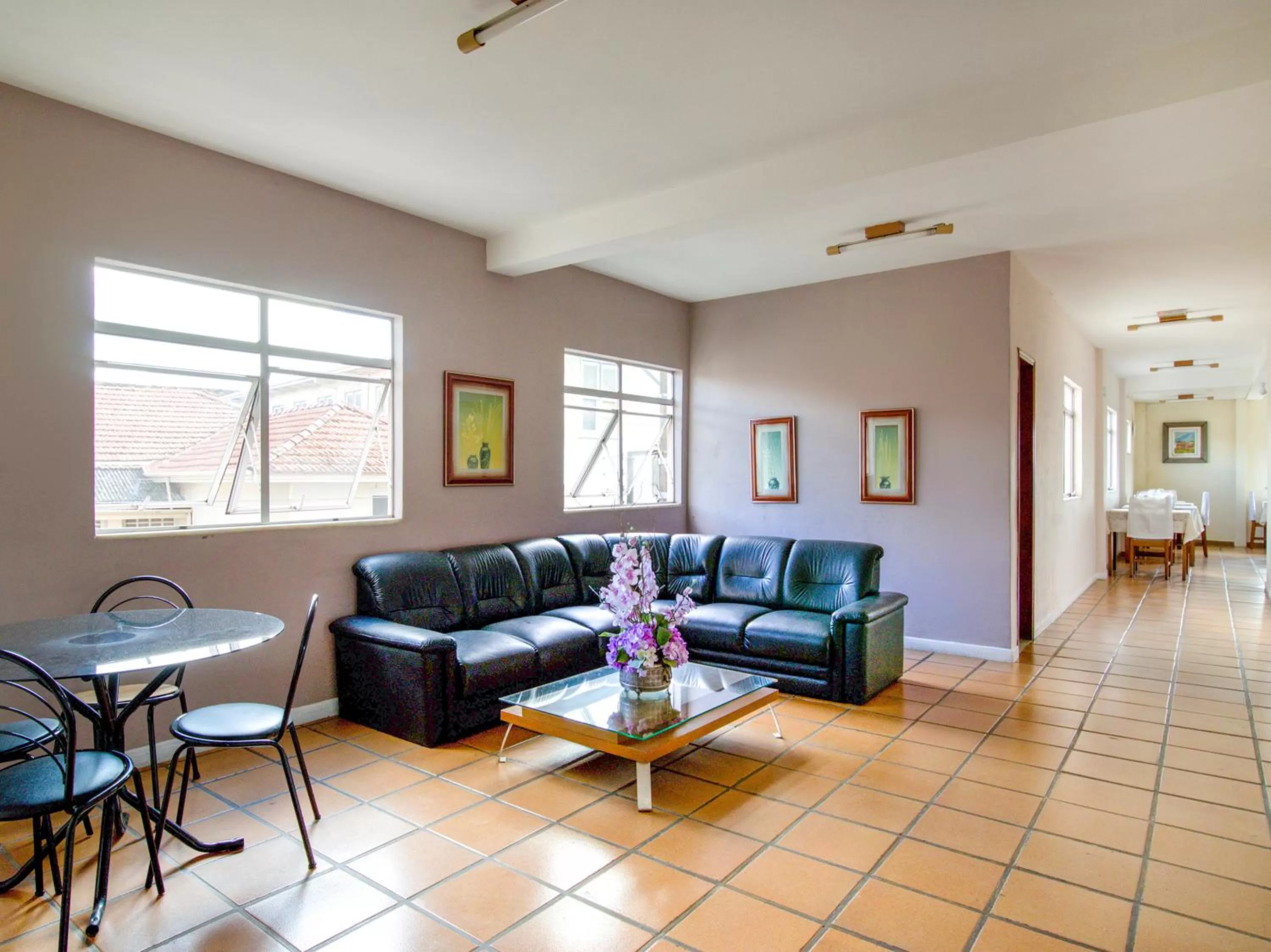 Seating area in Hotel Serra Das Vertentes