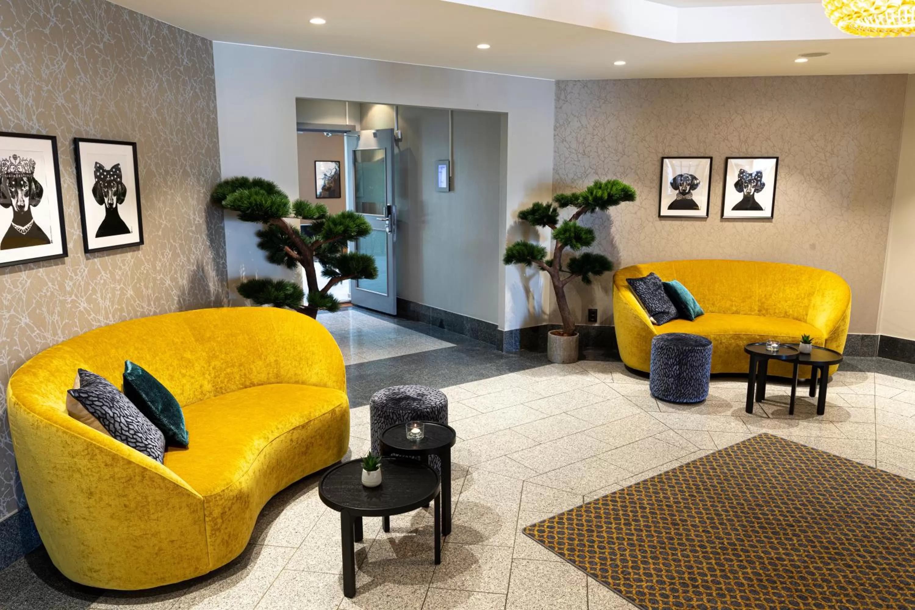 Lobby or reception in Thon Partner Hotel Dockyard