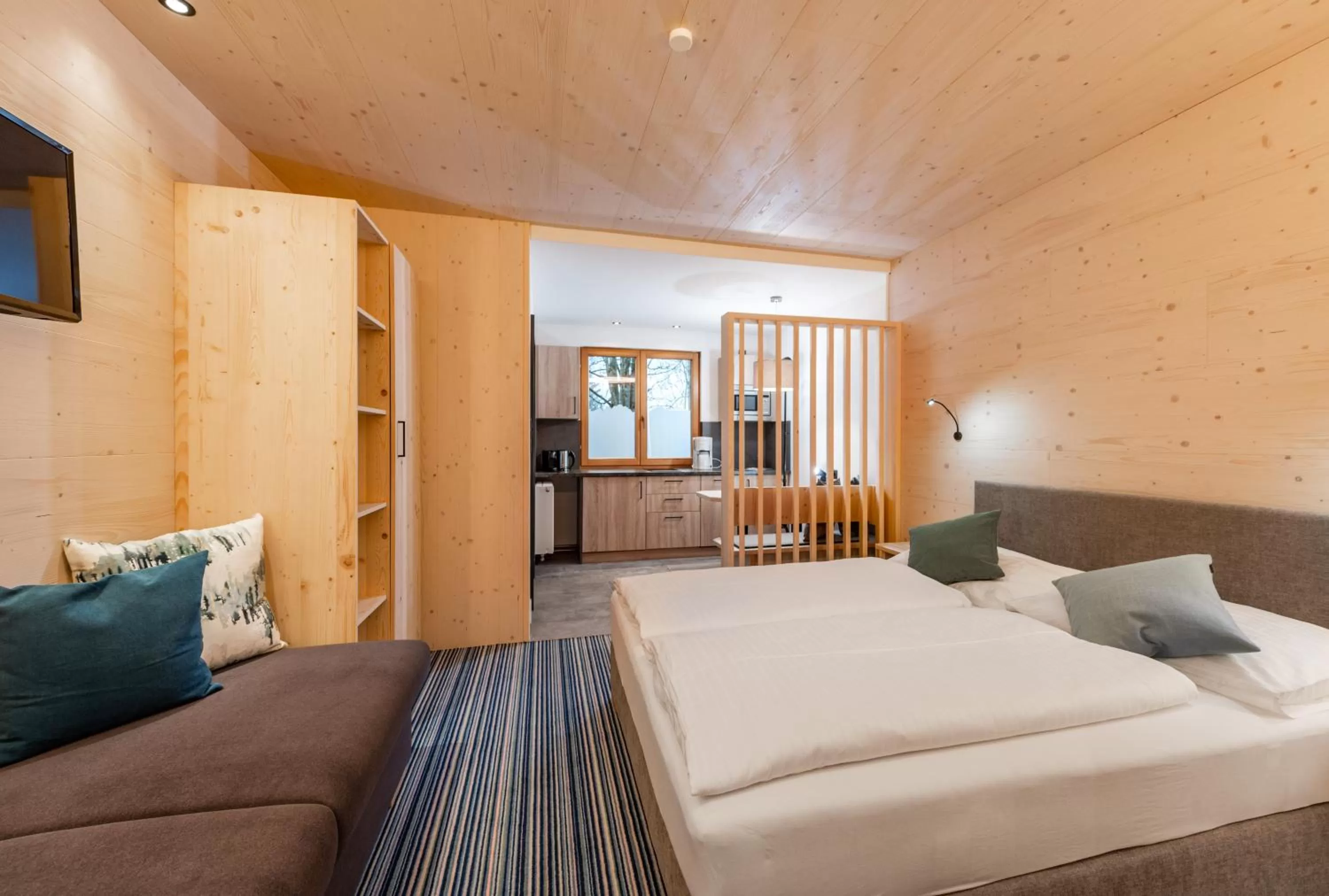 Photo of the whole room, Bed in Ferienalm Panorama Hotel