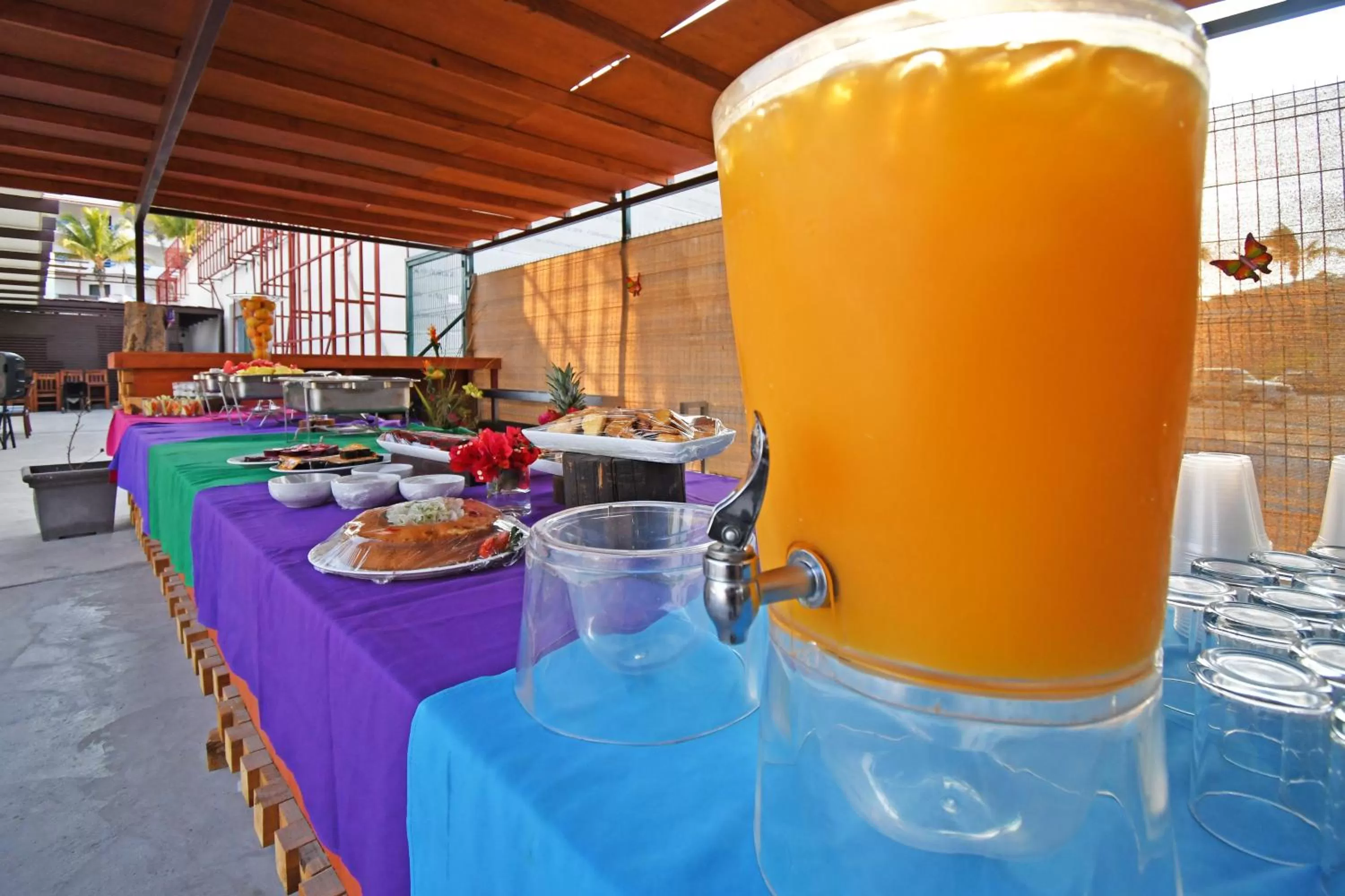 Buffet breakfast in The Westmarine Waterfront Hotel