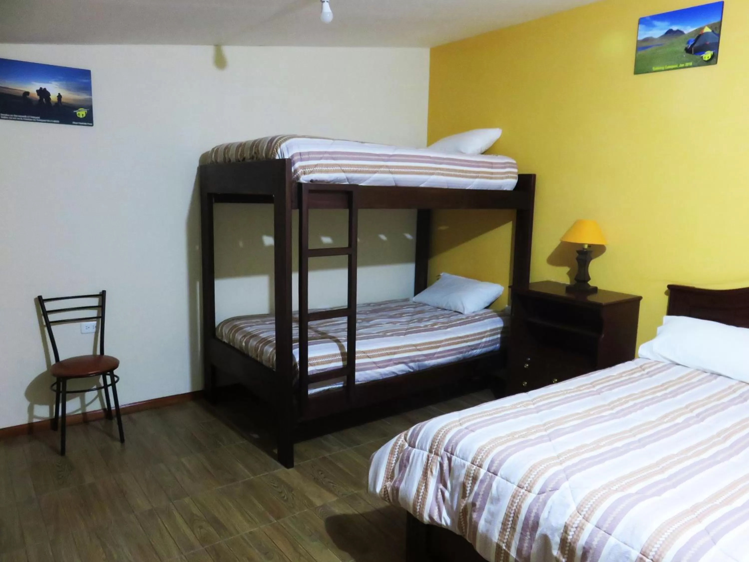 Bed, Bunk Bed in Casa del Montañero