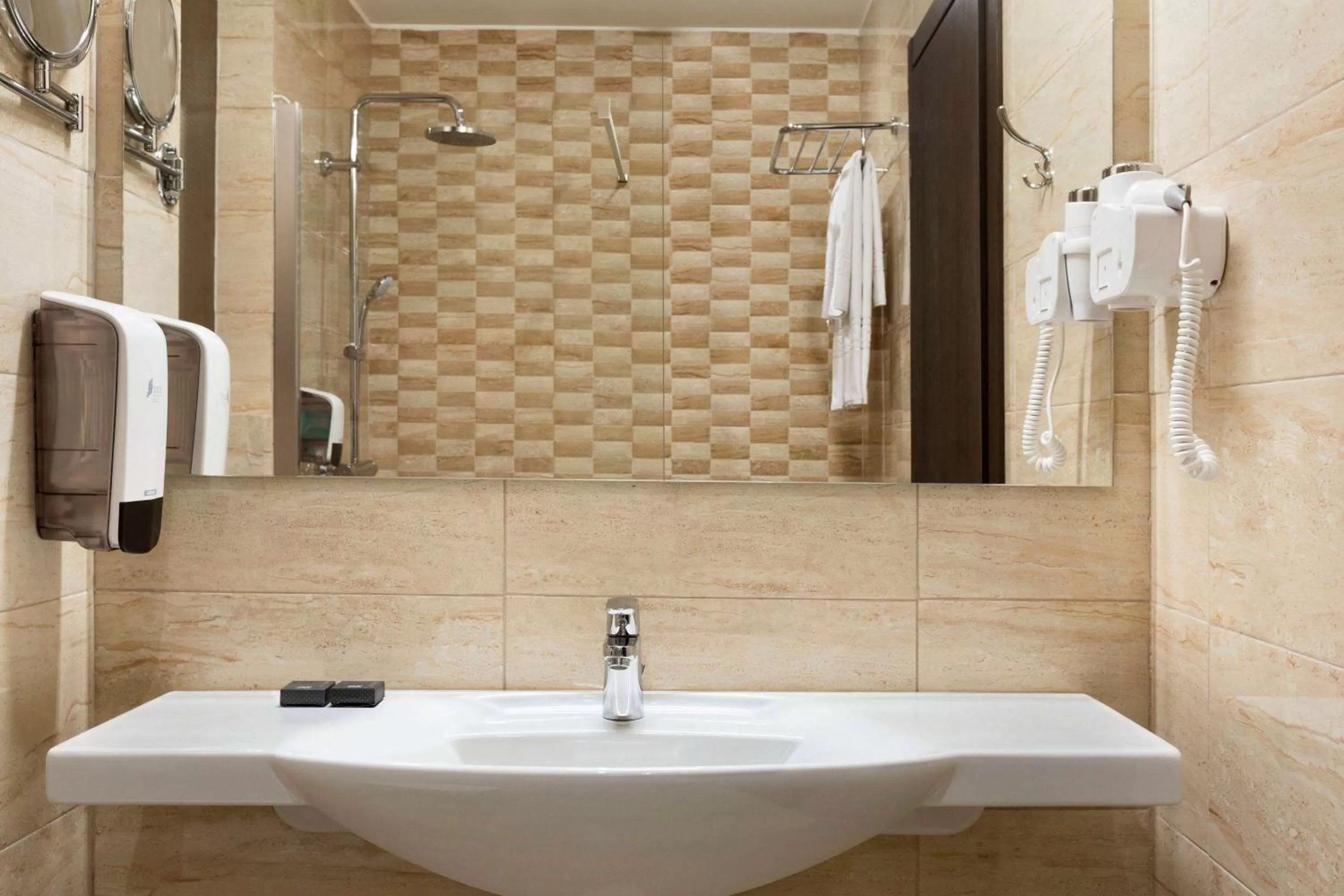 Bathroom in Ramada by Wyndham Constanta