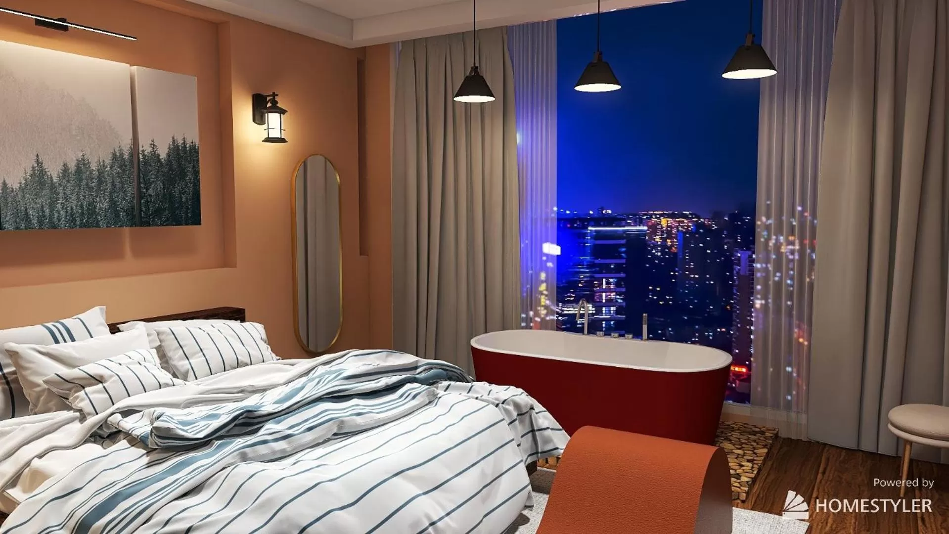 Bed in Quy Hung Hotel Central