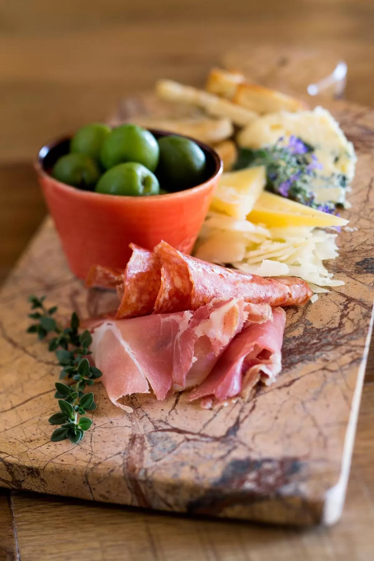 Food close-up in Allegretto Vineyard Resort Paso Robles