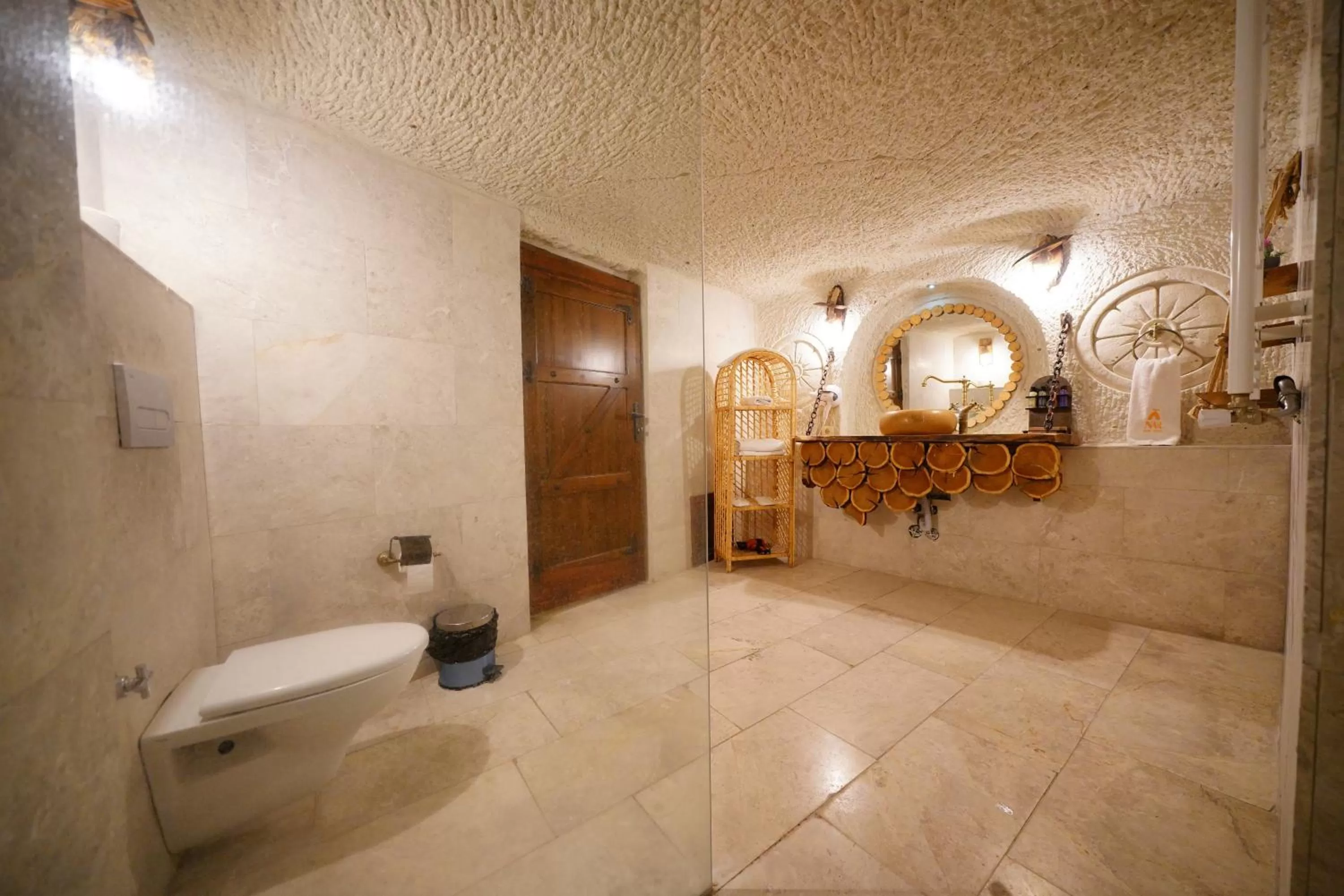 Shower in Cappadocia Nar Cave House & Swimming Pool