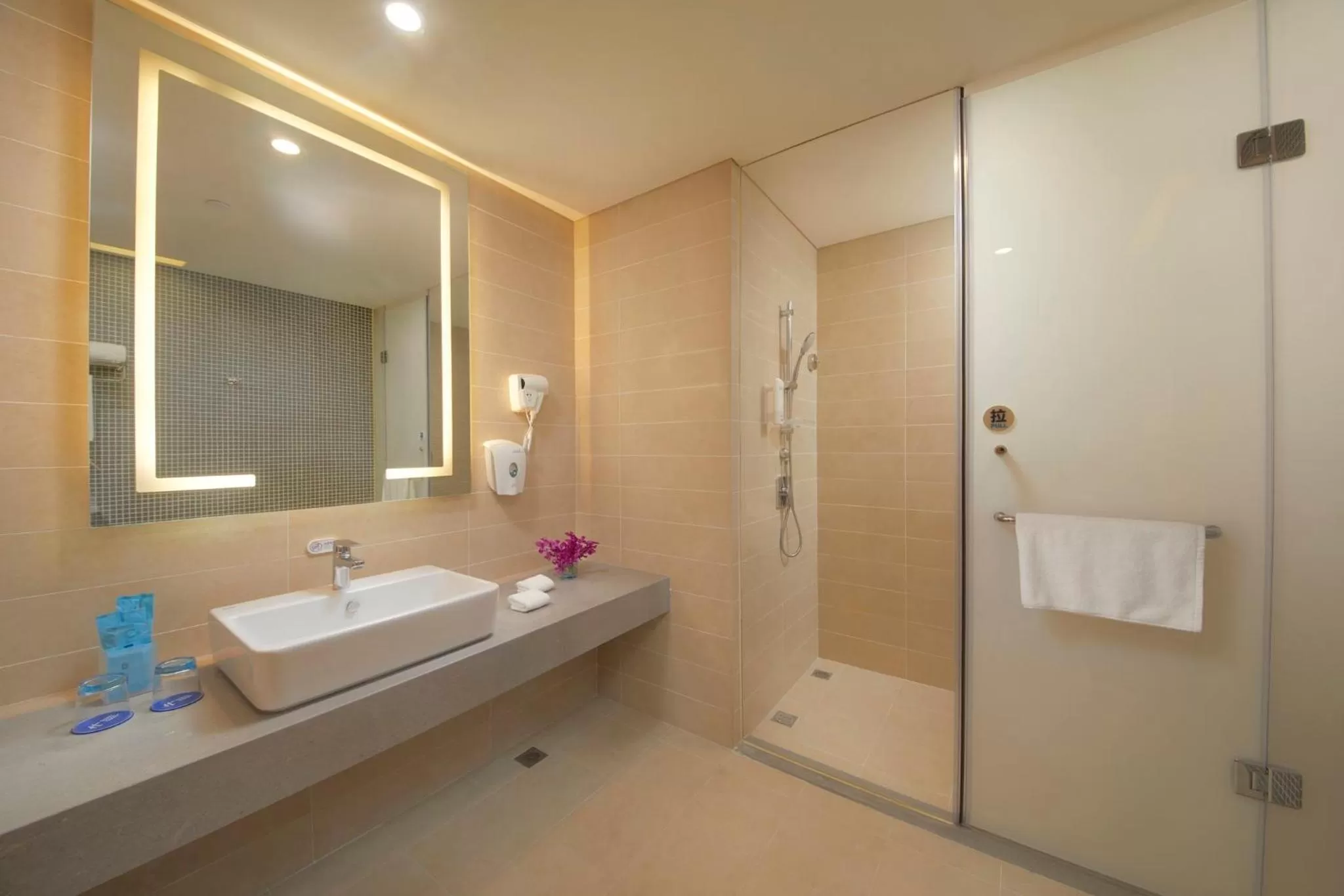 Bathroom in Holiday Inn Express Zhengzhou Zhengdong by IHG