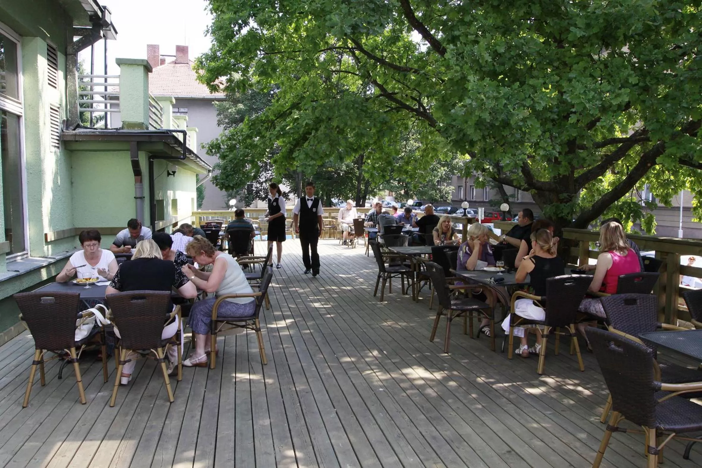 Garden in Wellness Hotel Central