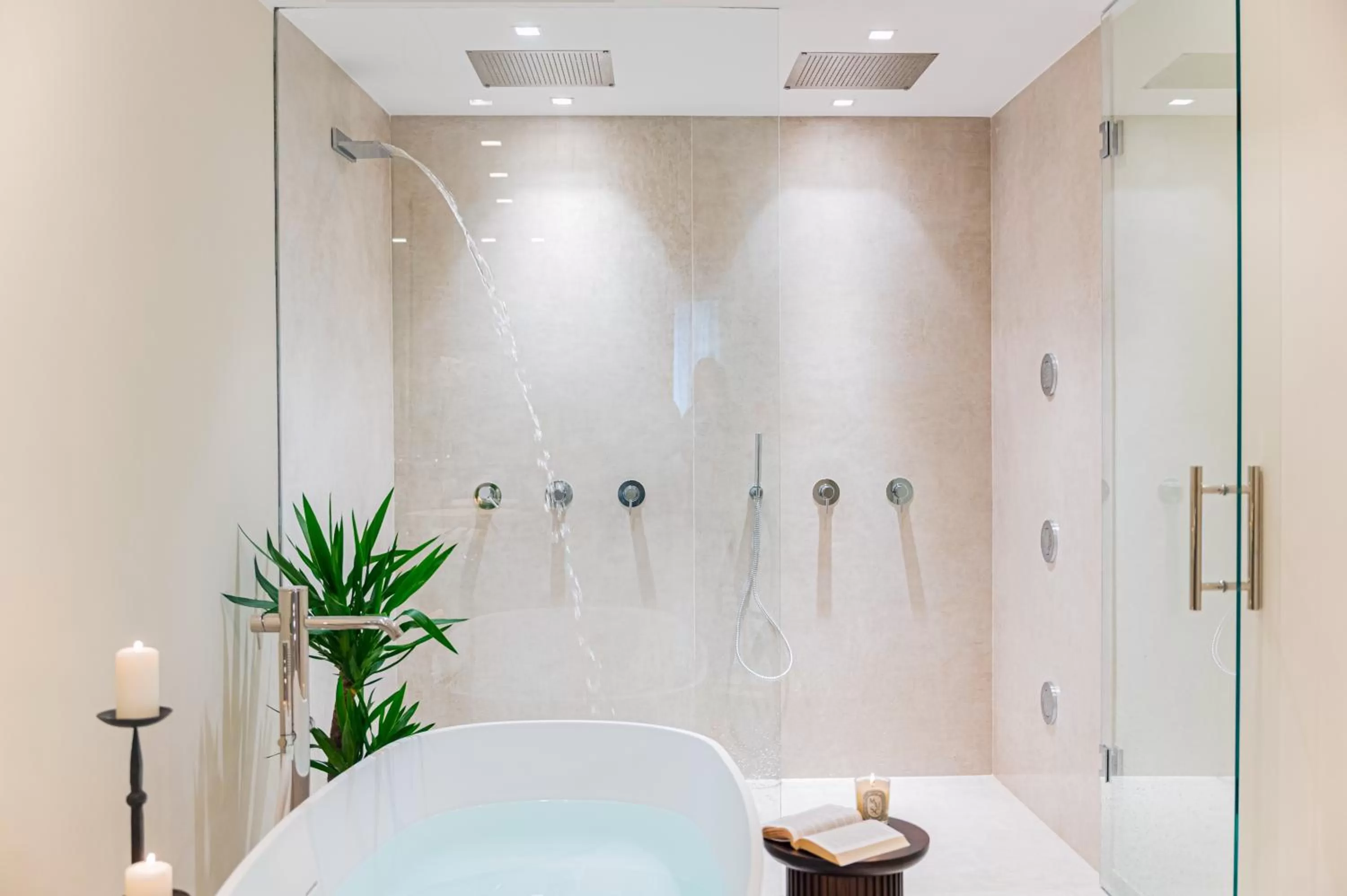 Bathroom in Naxi Suites