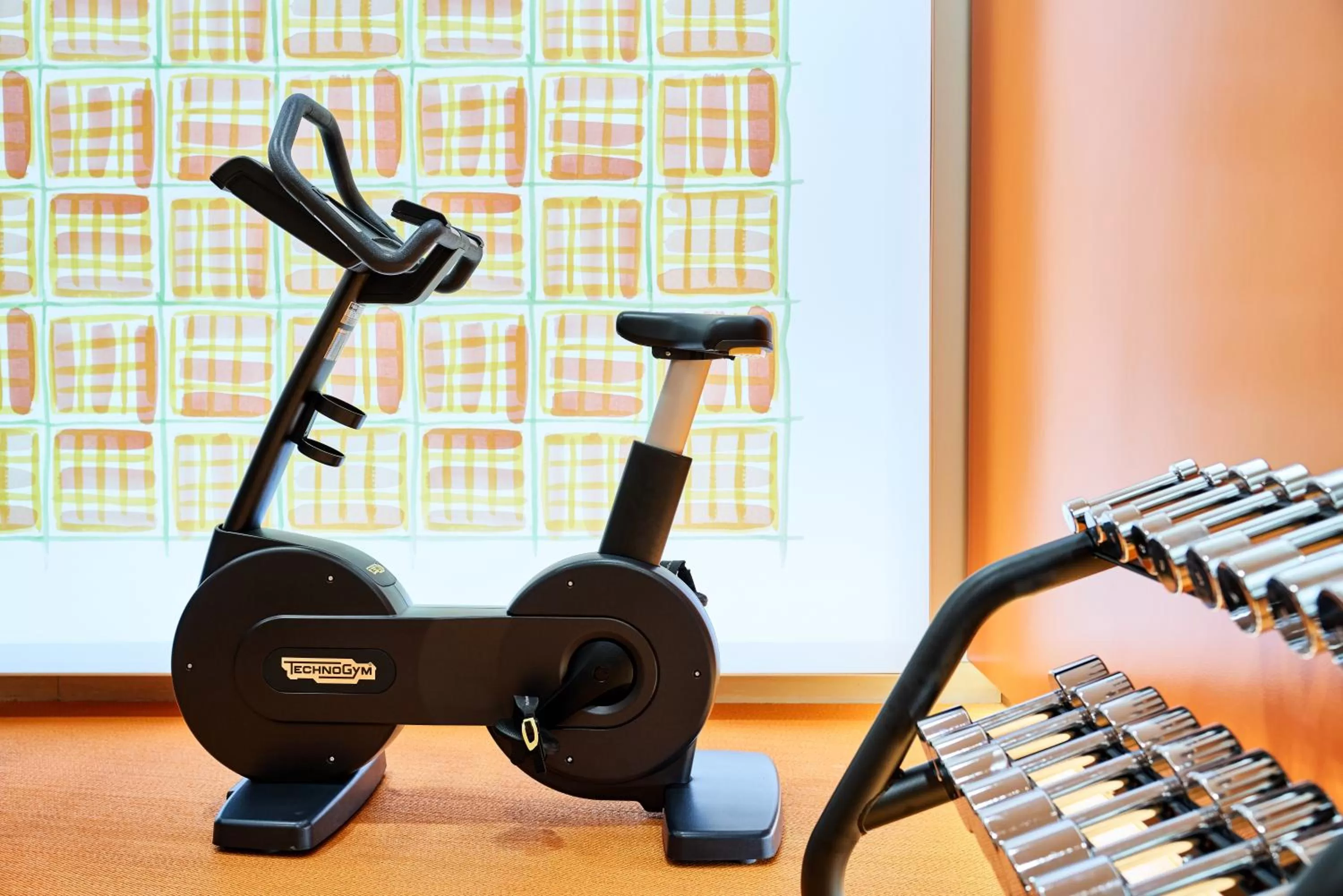 Fitness centre/facilities in SIDE, Hamburg, a Member of Design Hotels