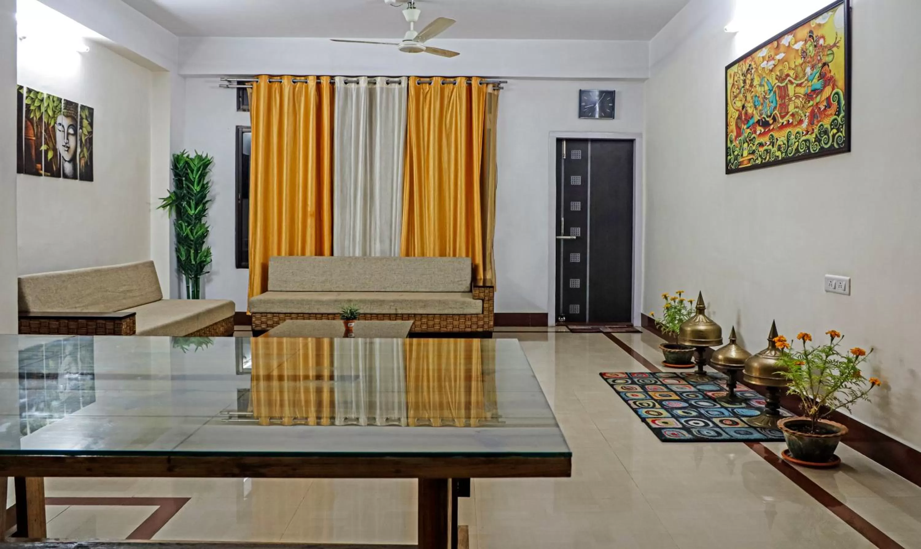 Seating area in Treebo Umal Homestay Ganeshguri