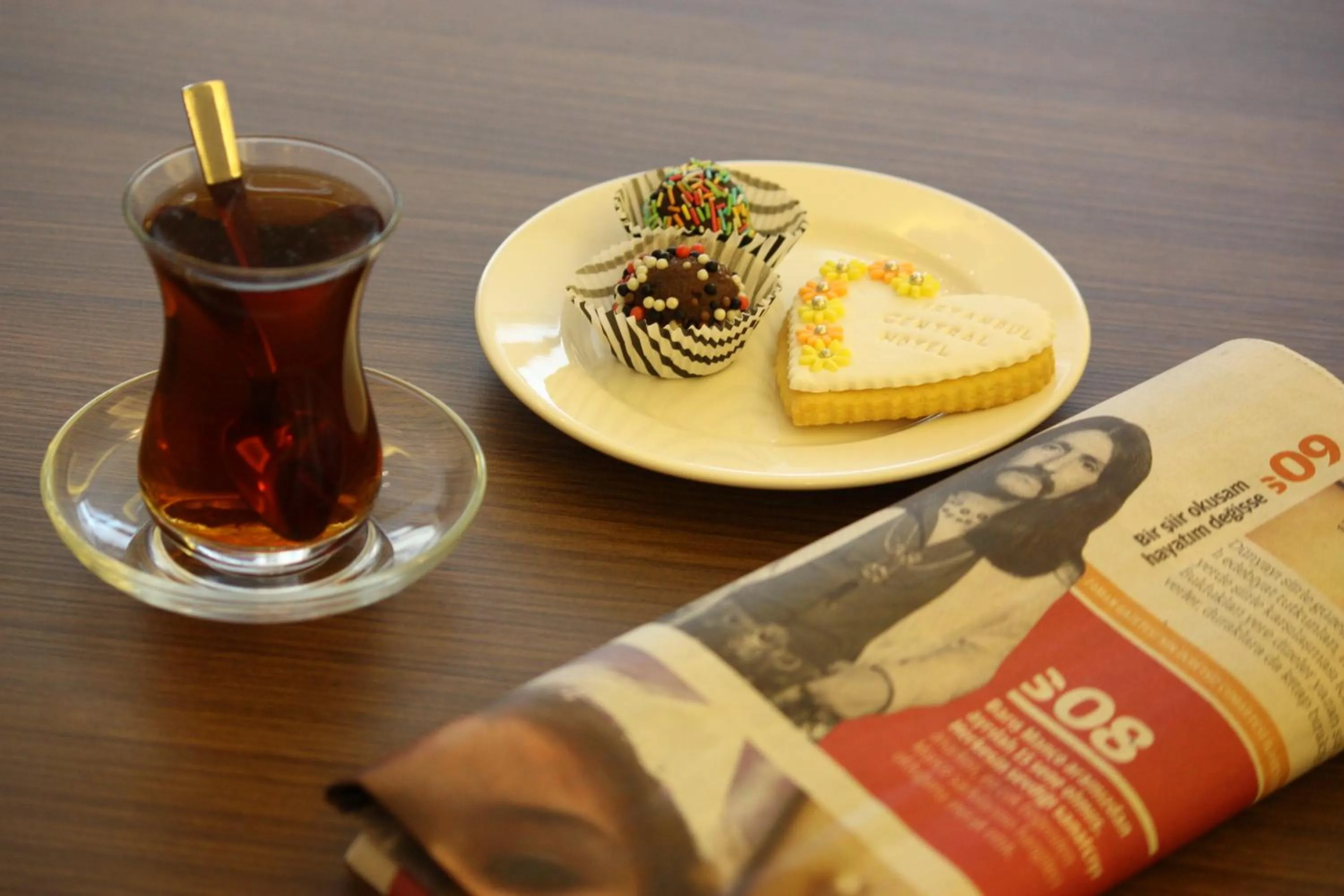 Food and drinks in Istanbul Central Hotel