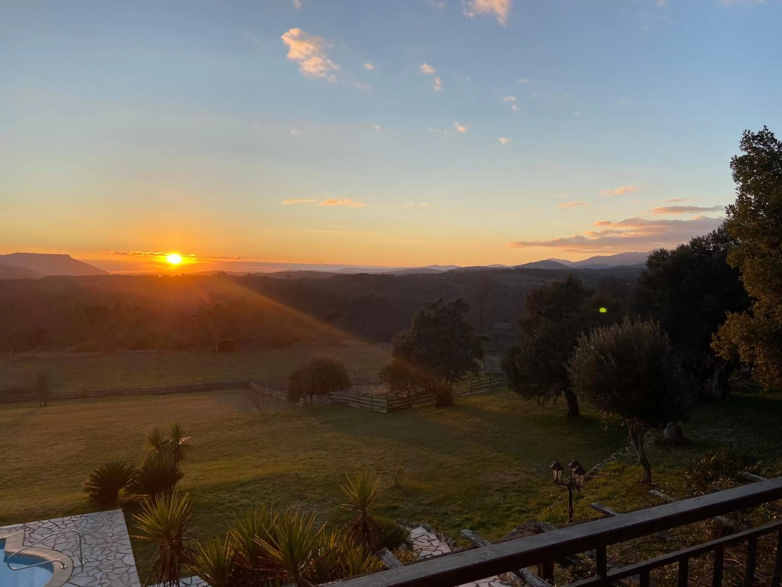 Sunset in Fleur de Lys