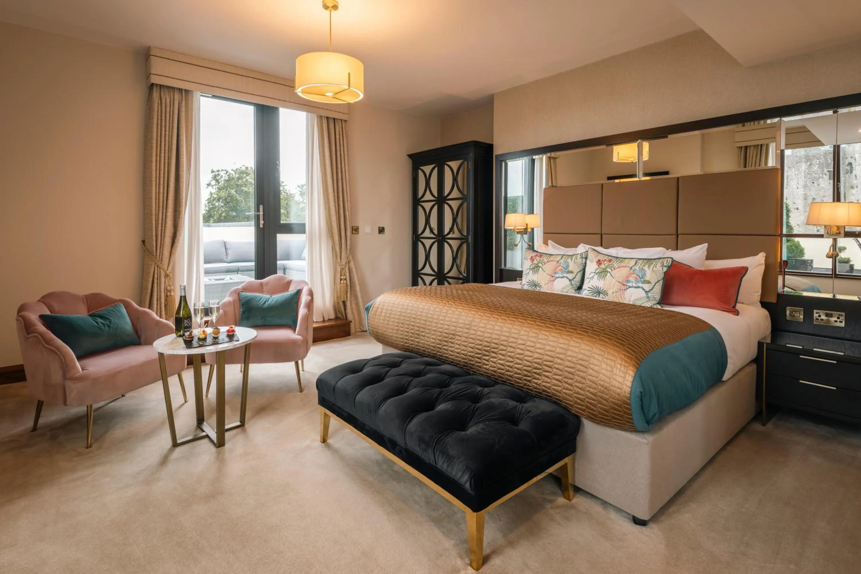 Bedroom in Trim Castle Hotel