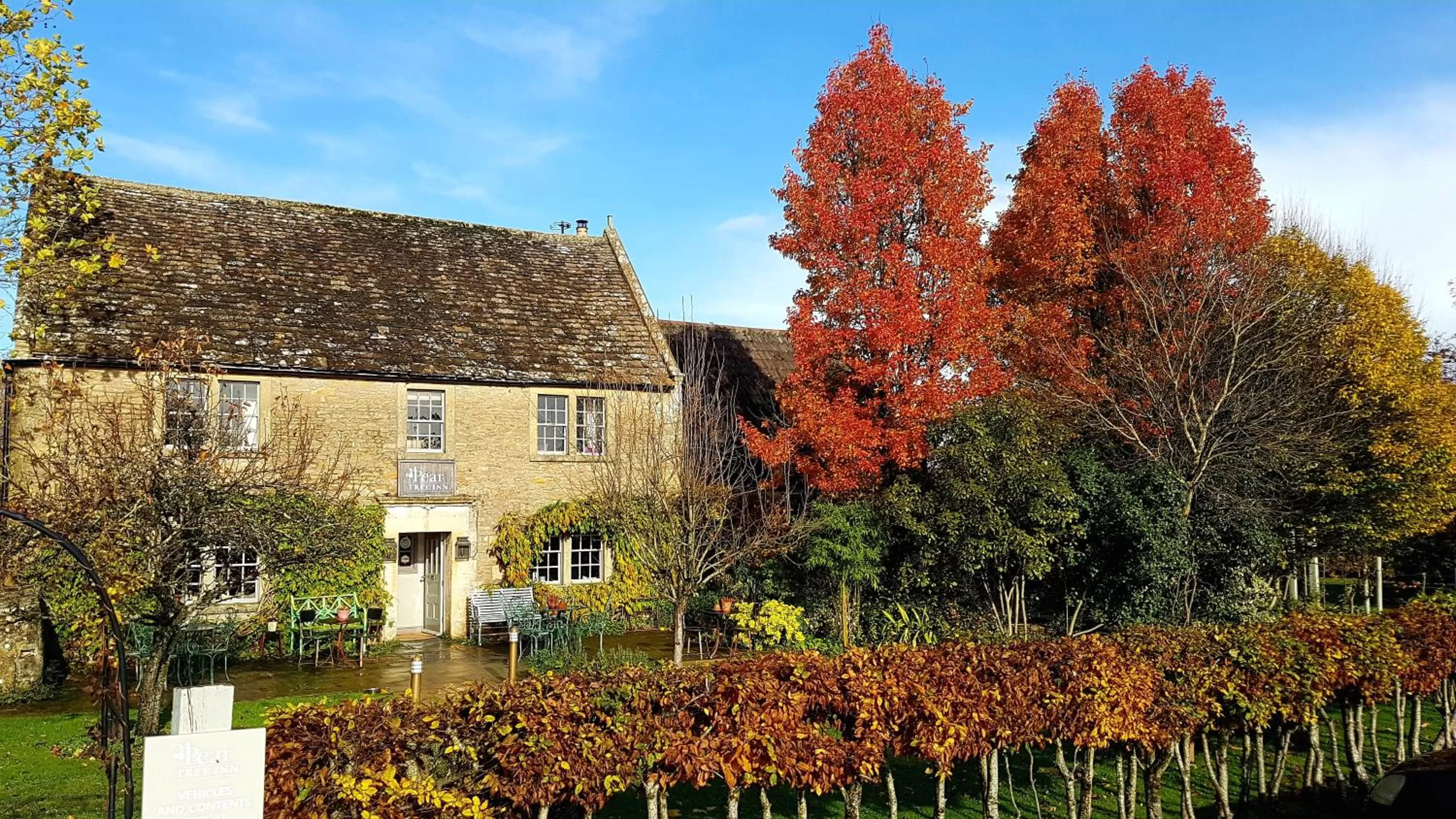 Garden in Pear Tree Inn Whitley