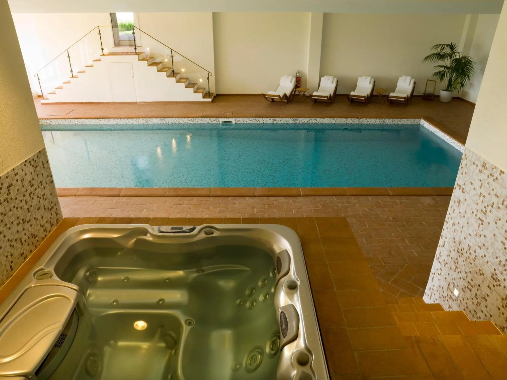 Hot Tub in Hotel Le Fontanelle