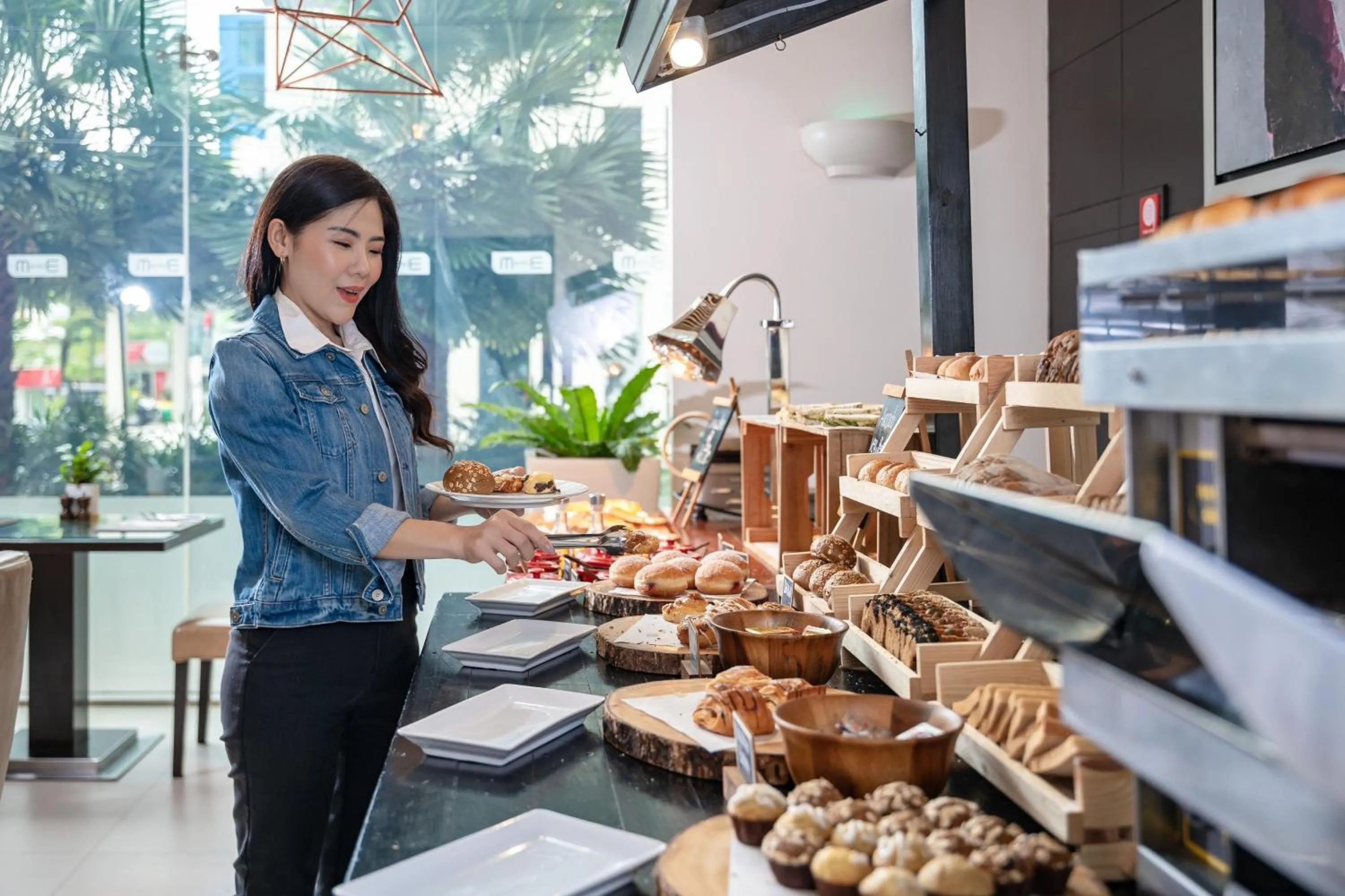 Breakfast in Marriott Executive Apartments Sukhumvit Park, Bangkok