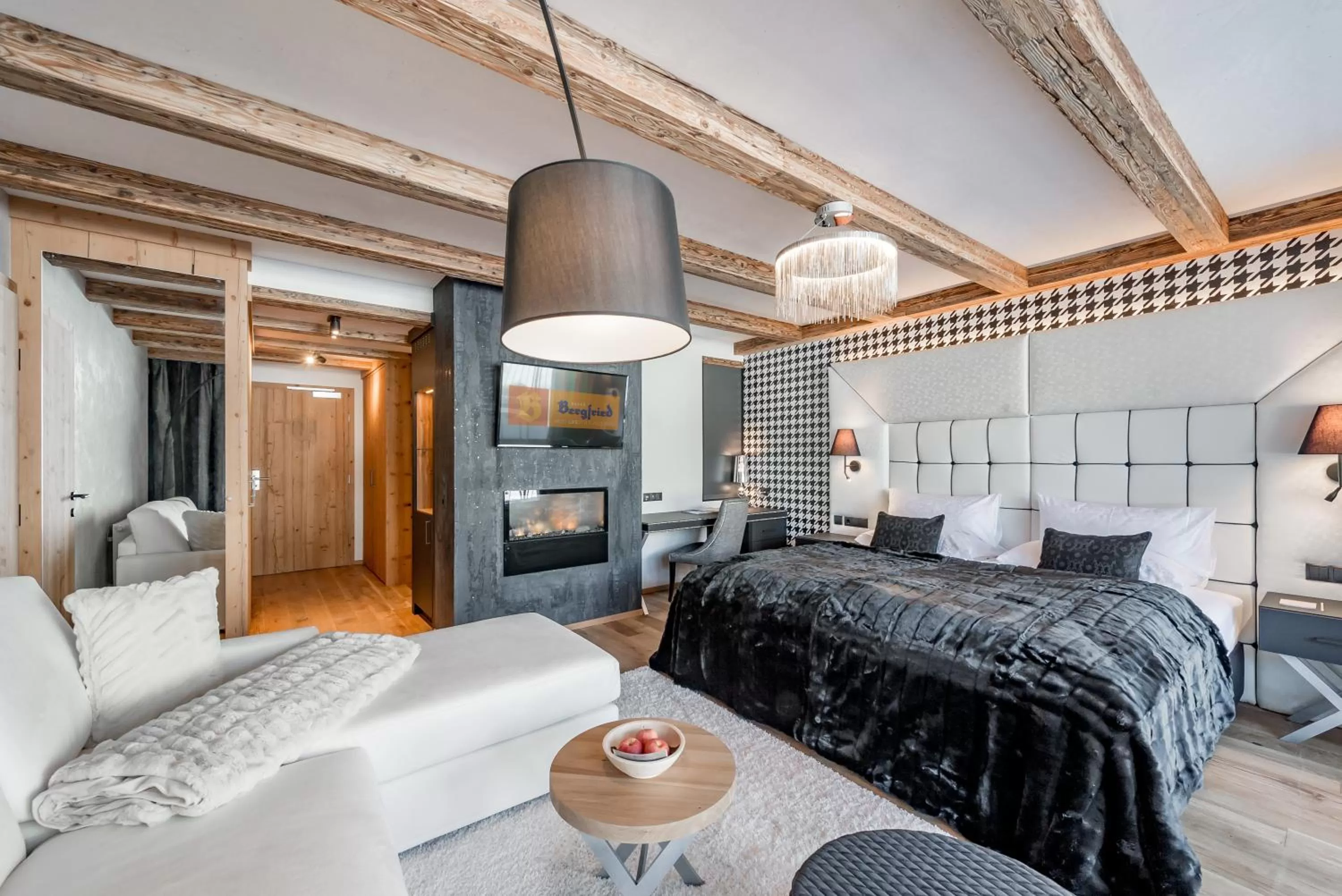 Bed in Aktiv- & Wellnesshotel Bergfried