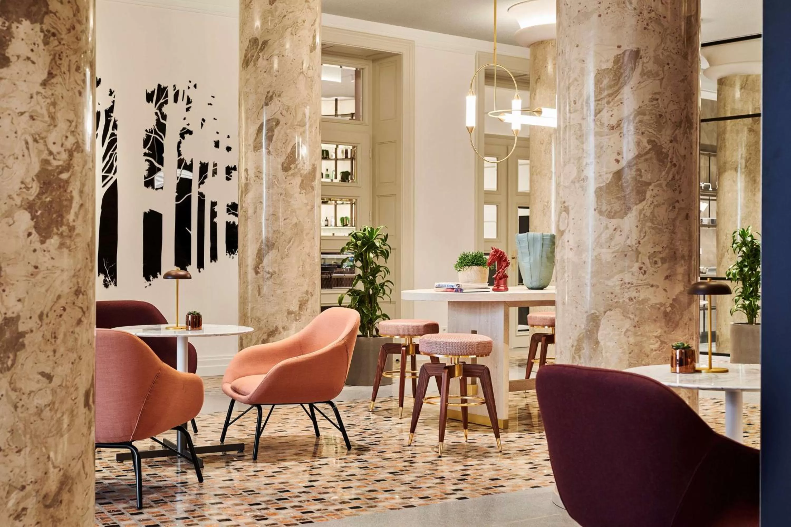 Lobby or reception in Andaz Prague, By Hyatt