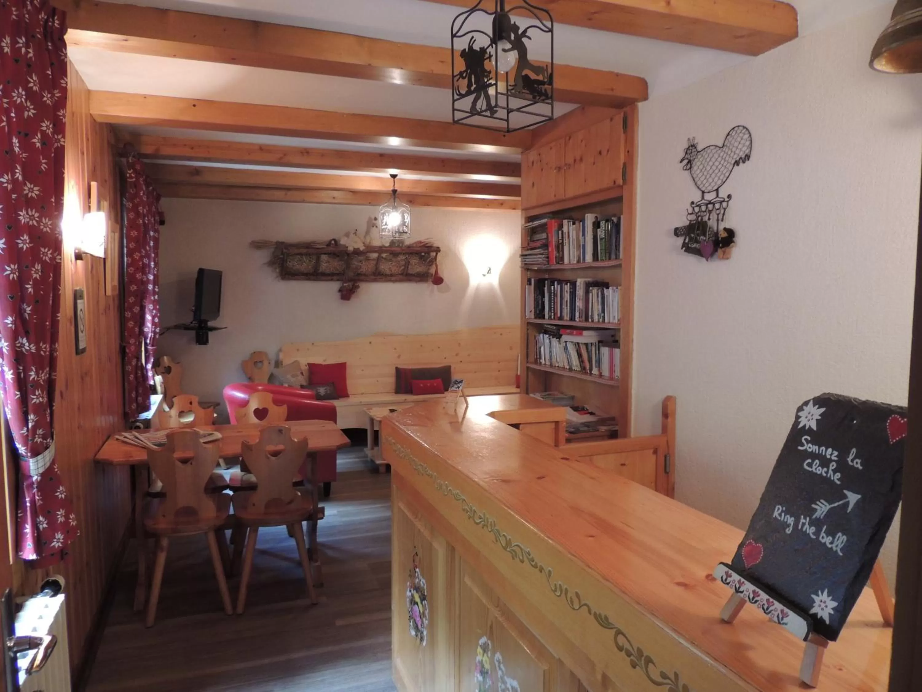 Lobby or reception in Hotel Les Granits