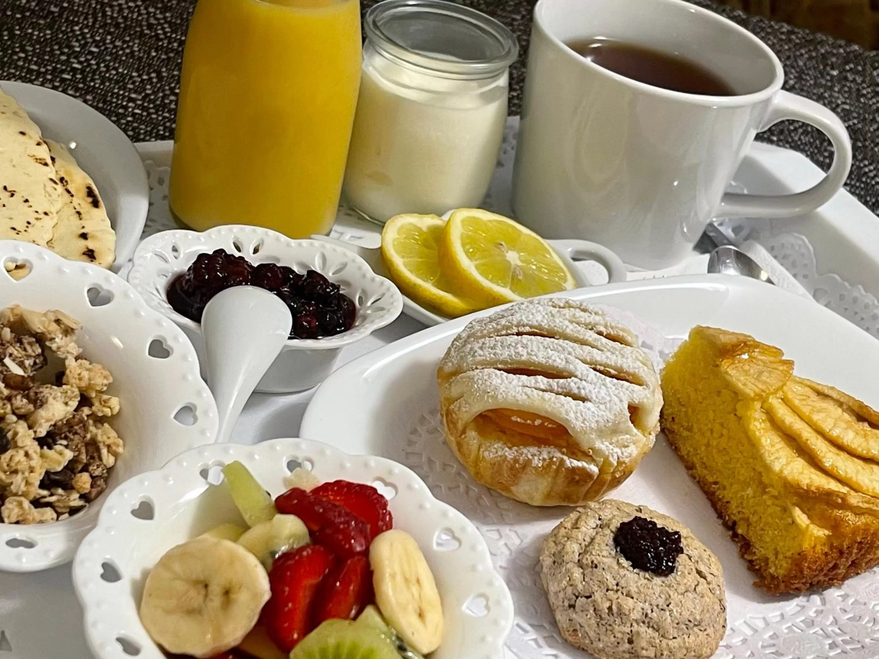 Food and drinks in B&B Mare Monti Miniere