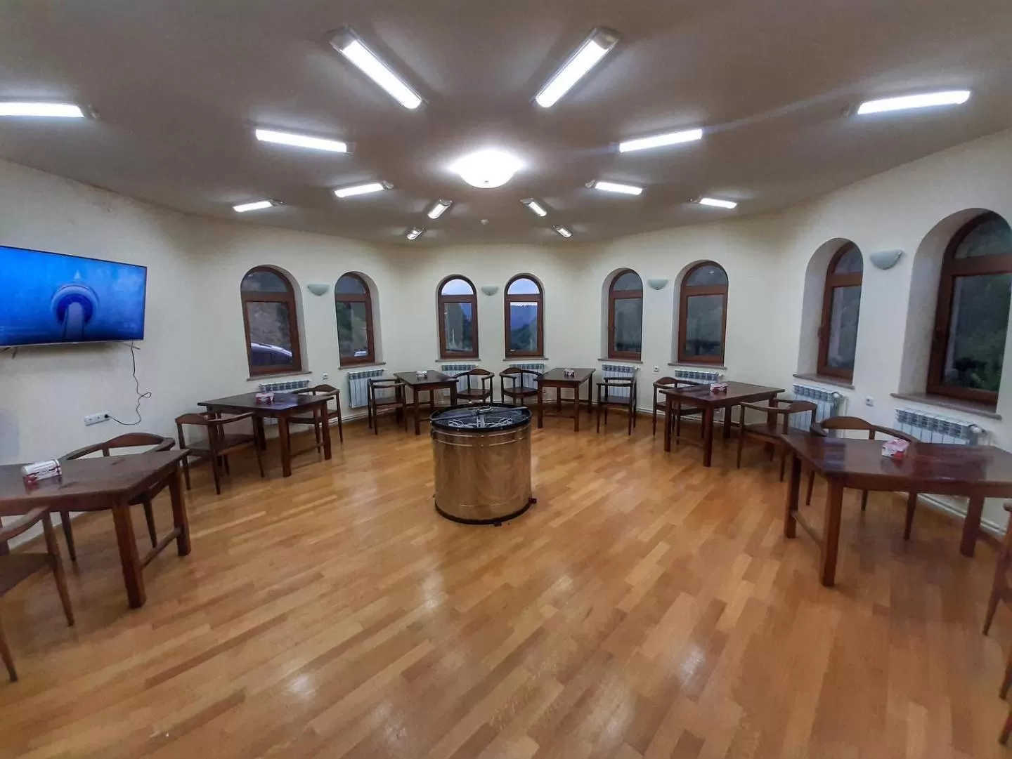 Meeting/conference room, Restaurant/Places to Eat in Vanatun Monastery Stay