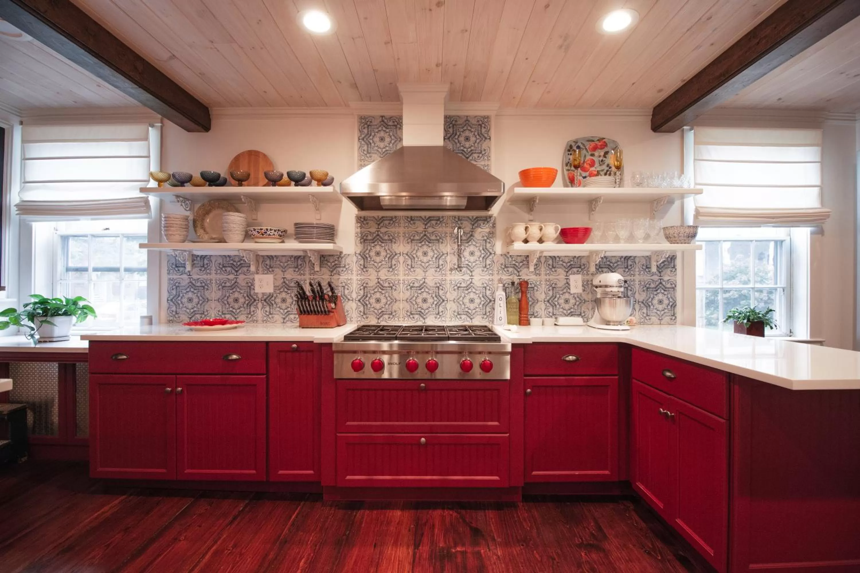 Kitchen or kitchenette in William's Grant Inn Bed and Breakfast