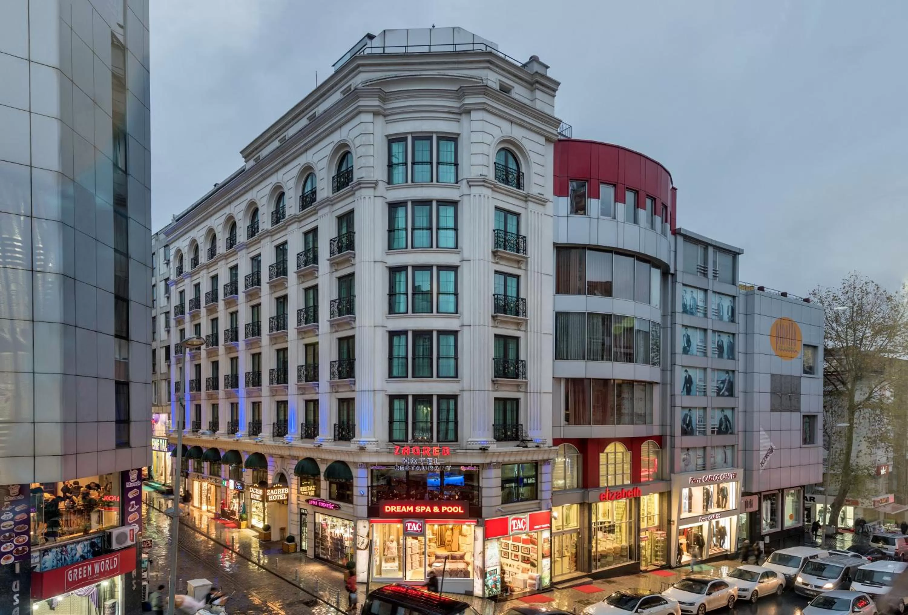 Property building in Zagreb Hotel