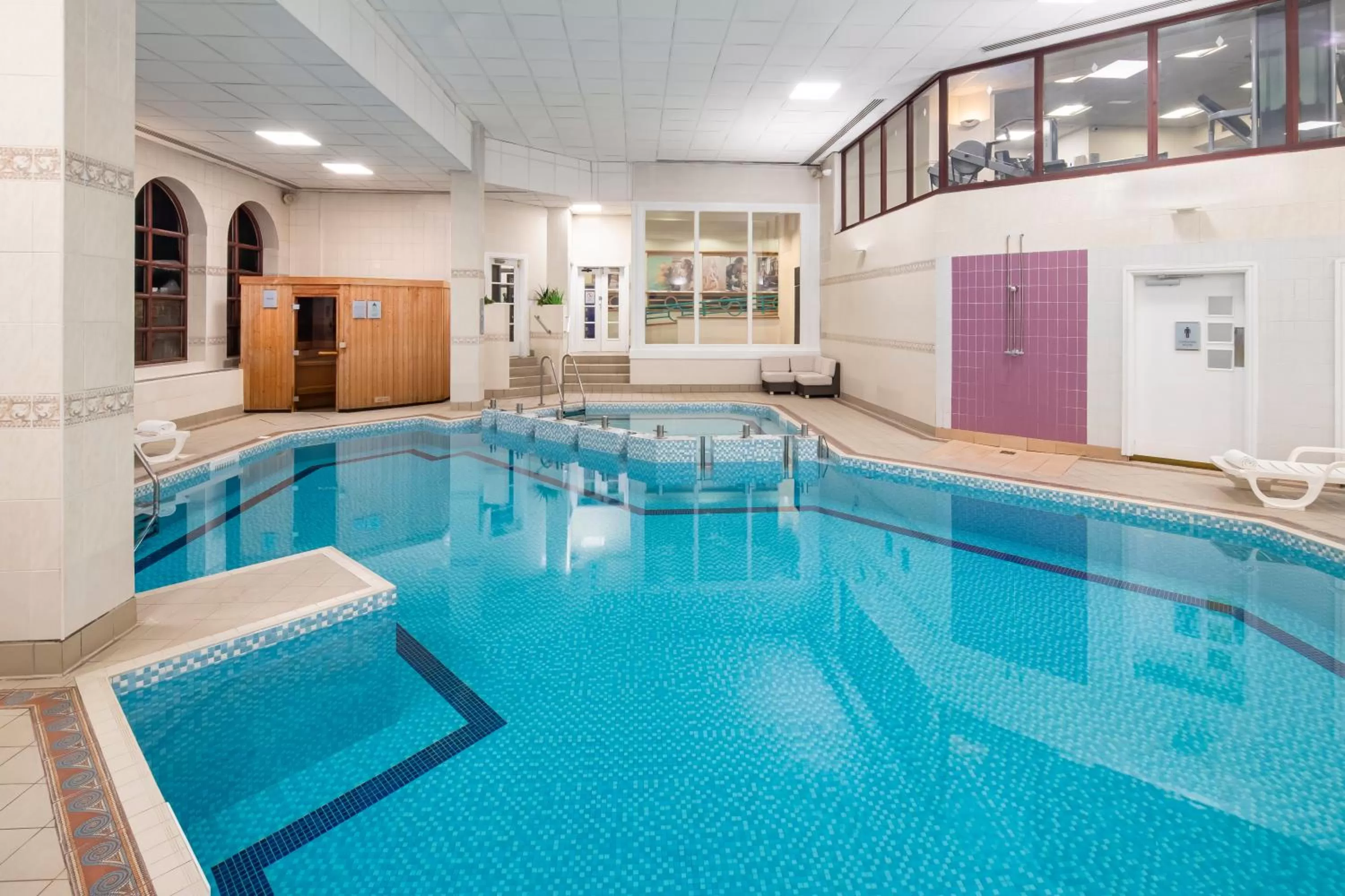 Swimming pool in Crowne Plaza Solihull by IHG