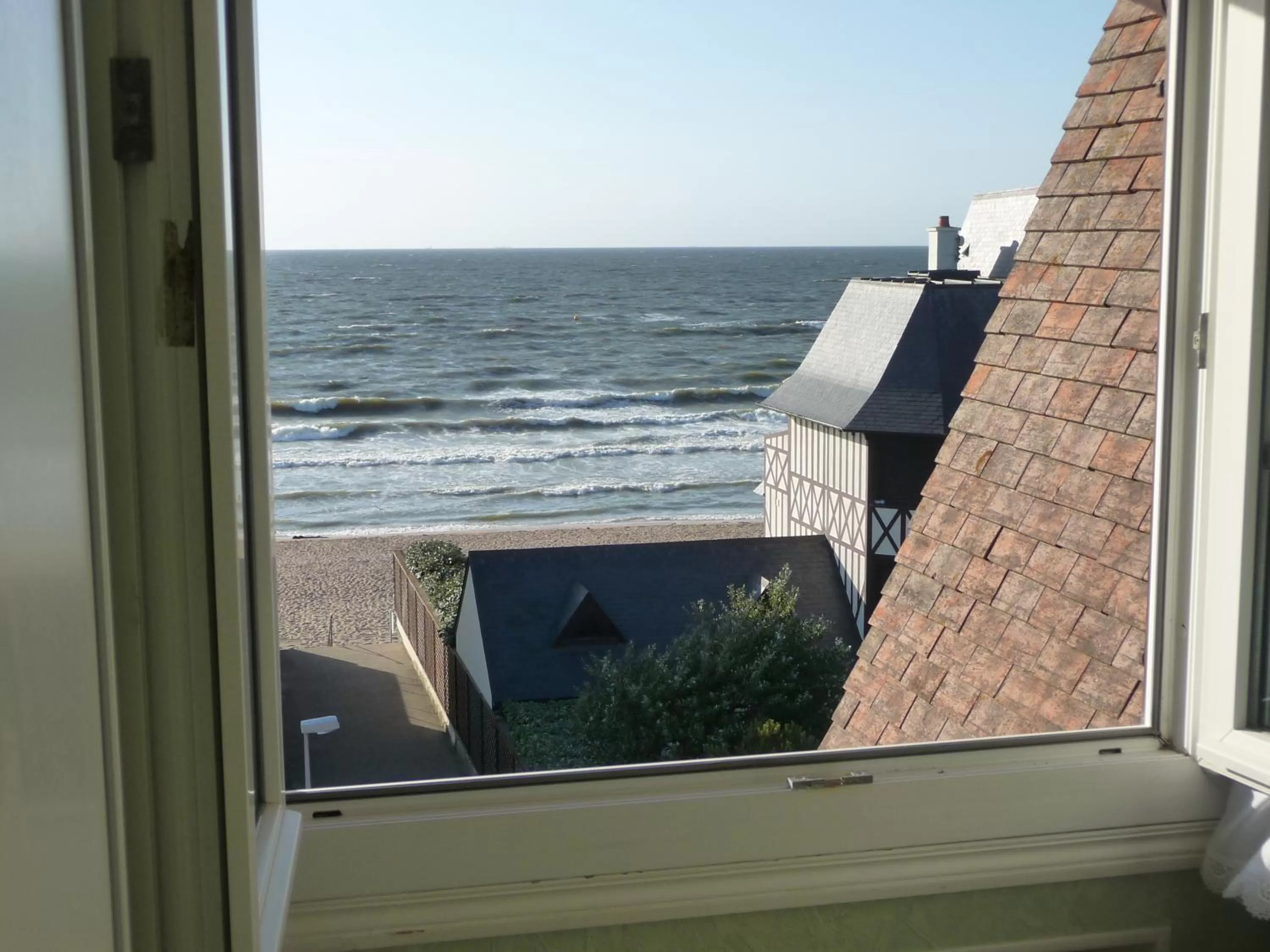 View (from property/room) in Hôtel De La Mer - Deauville Blonville - Boutique Hôtel de charme vue Mer ou Campagne - Accès direct plage