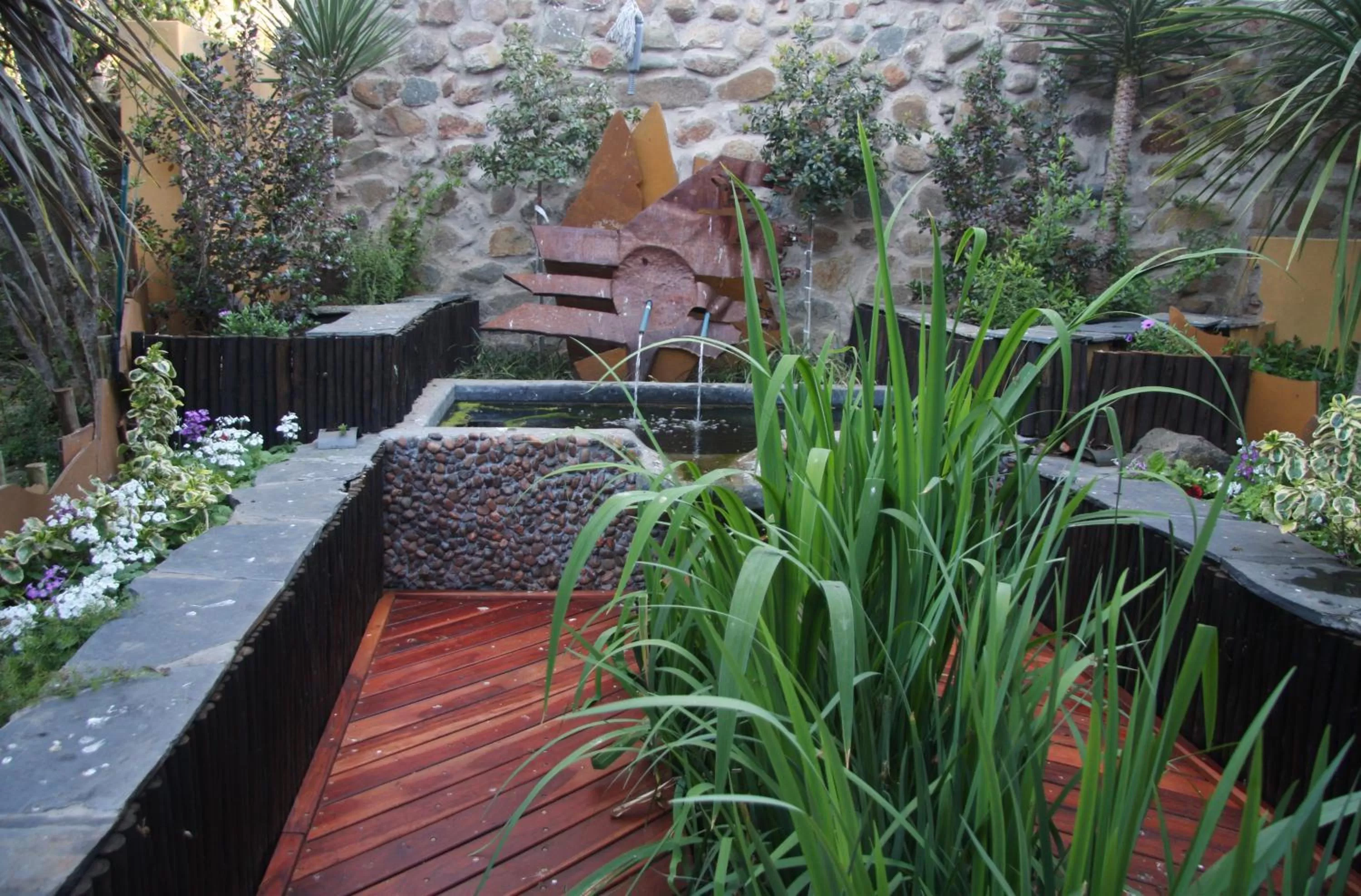 Patio in Jedidja Bed and Breakfast