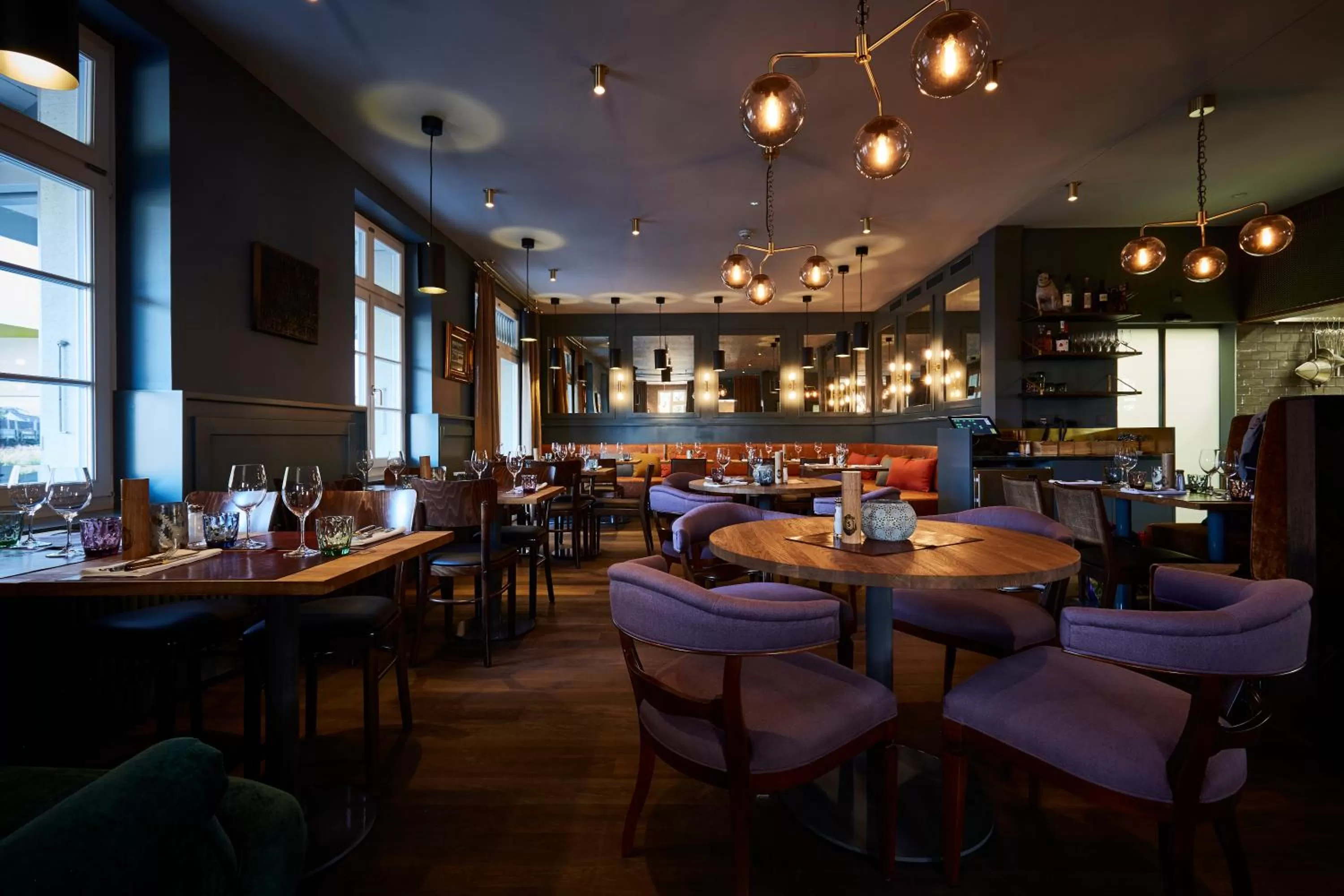 Restaurant/places to eat in Boutique Hotel Spedition a member of DESIGN HOTELS