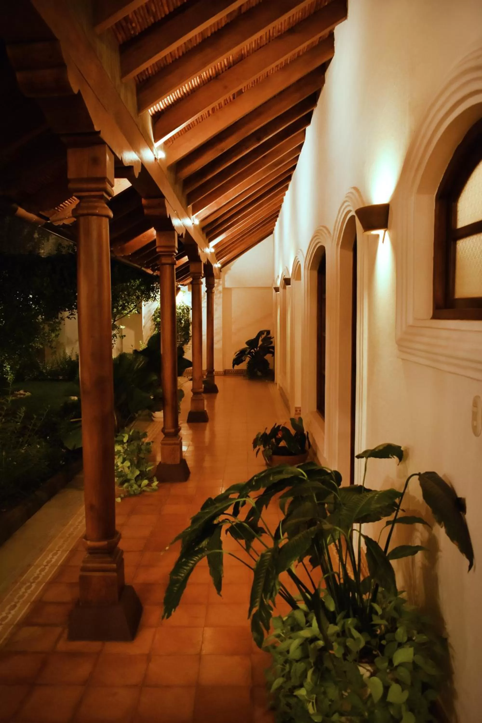 Patio in Hotel Boutique Adela