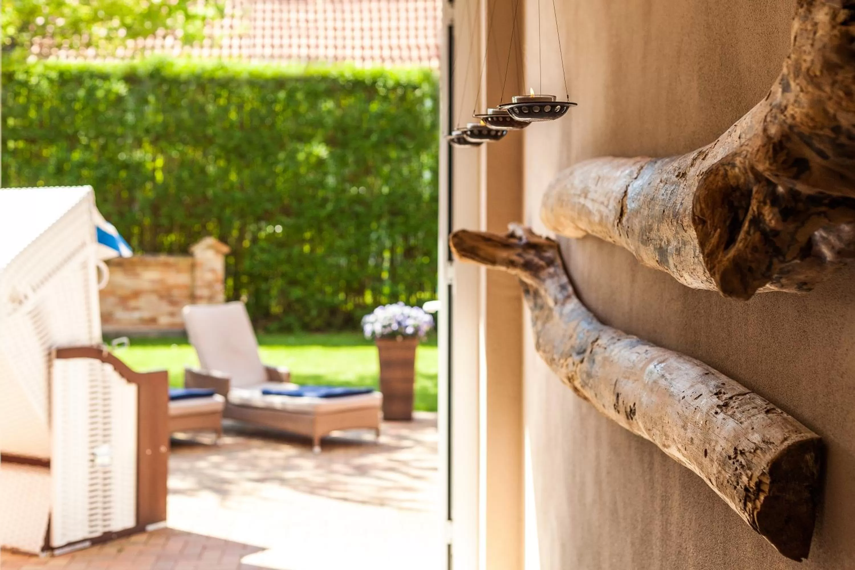 Facade/entrance in Strandhafer Aparthotel