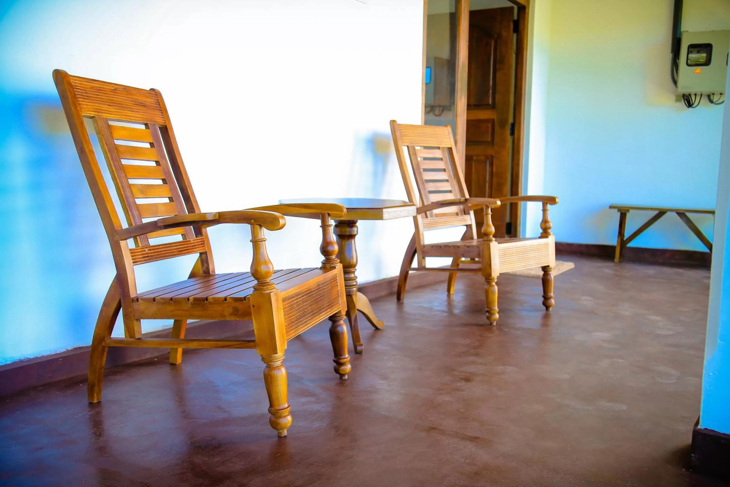 Seating Area in White Lodge