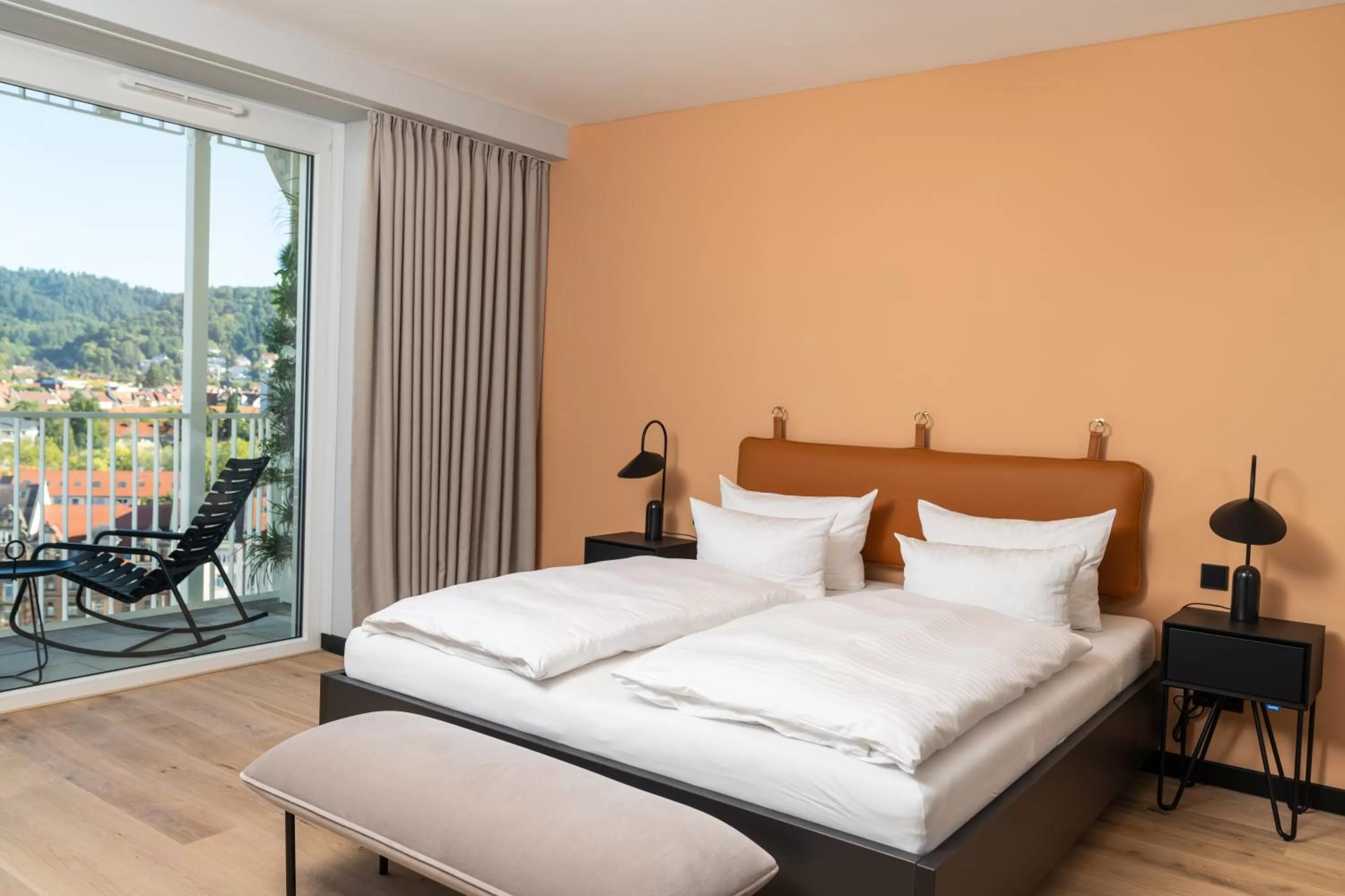 Bedroom, Bed in Black F Tower - Serviced Apartments