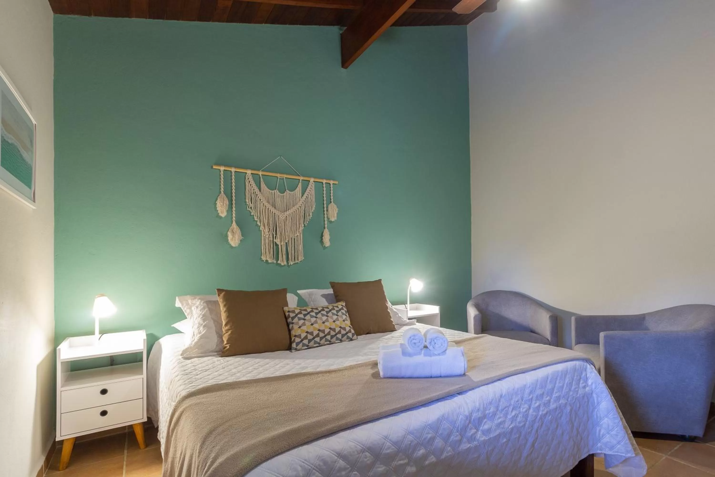 Bedroom, Bed in Estrela do Mar Paraty