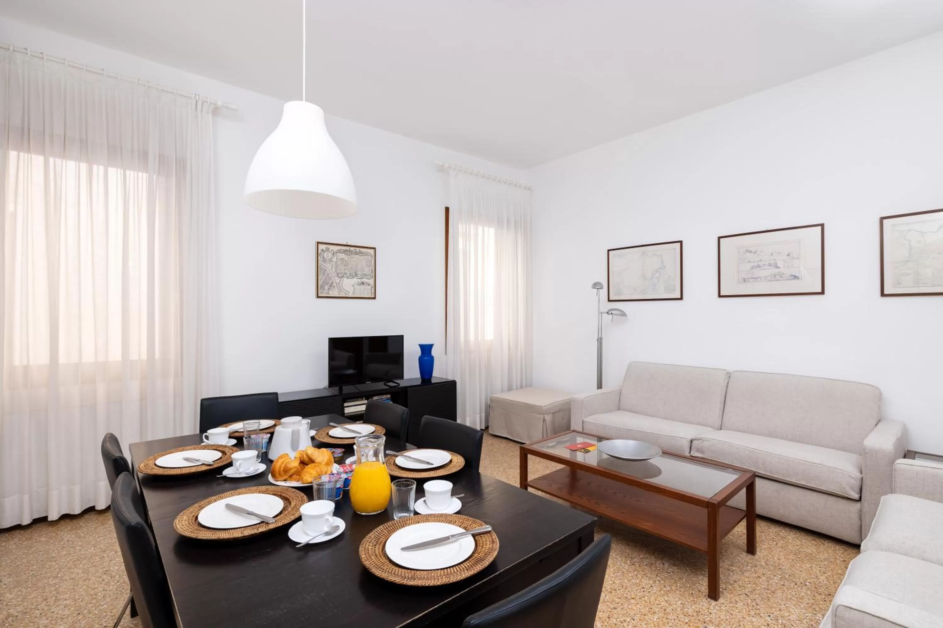 Living room in Residence Ca' Foscolo