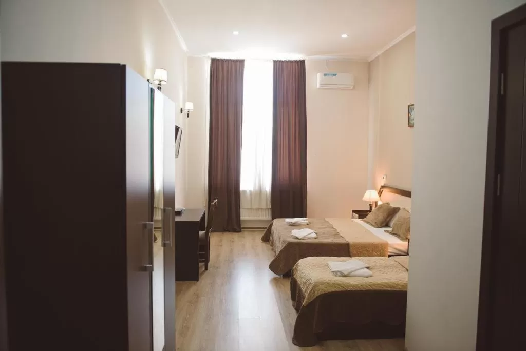 Bed in Backstreet Hotel - Near Tbilisi Central