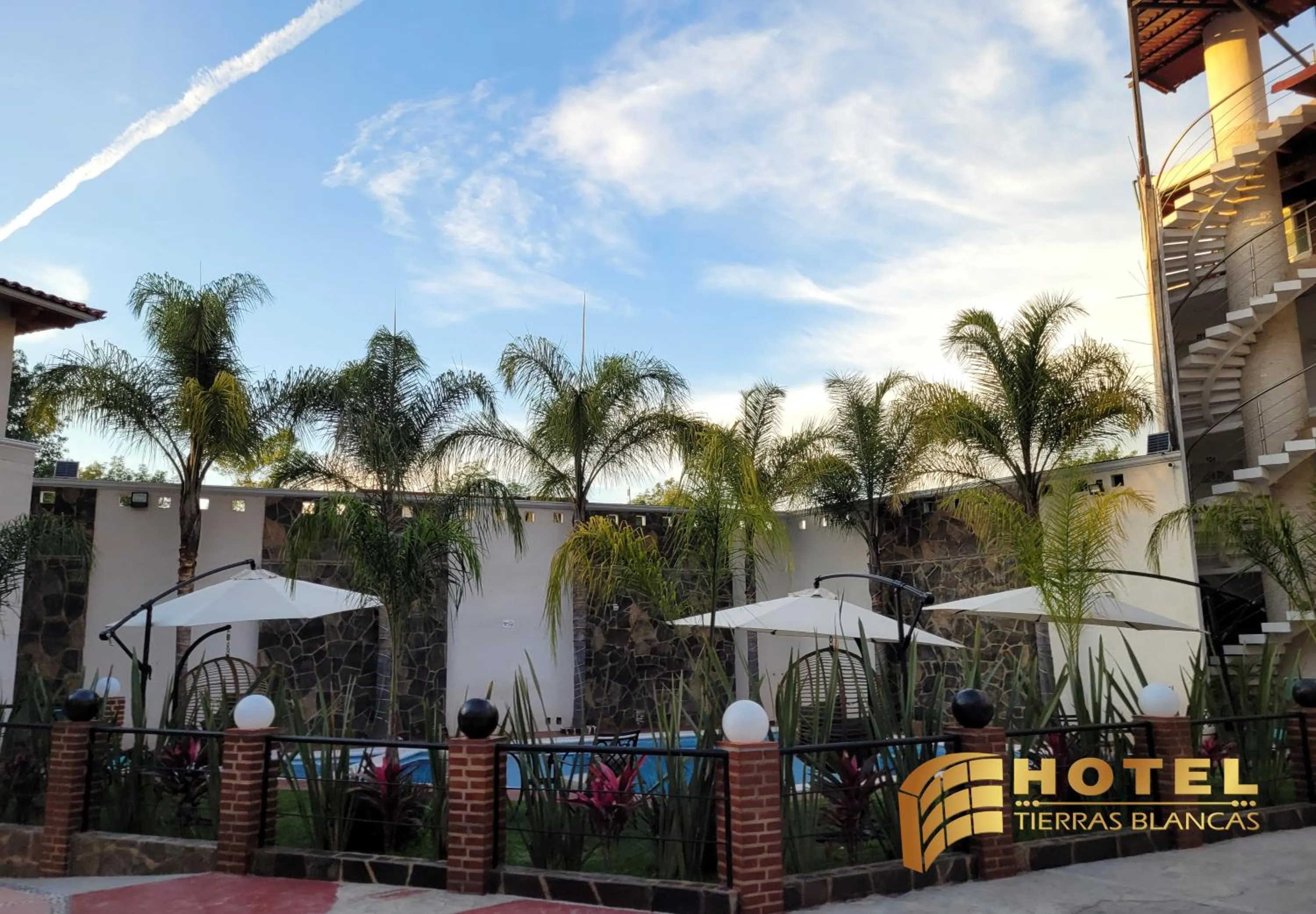 Garden in Hotel Tierras Blancas