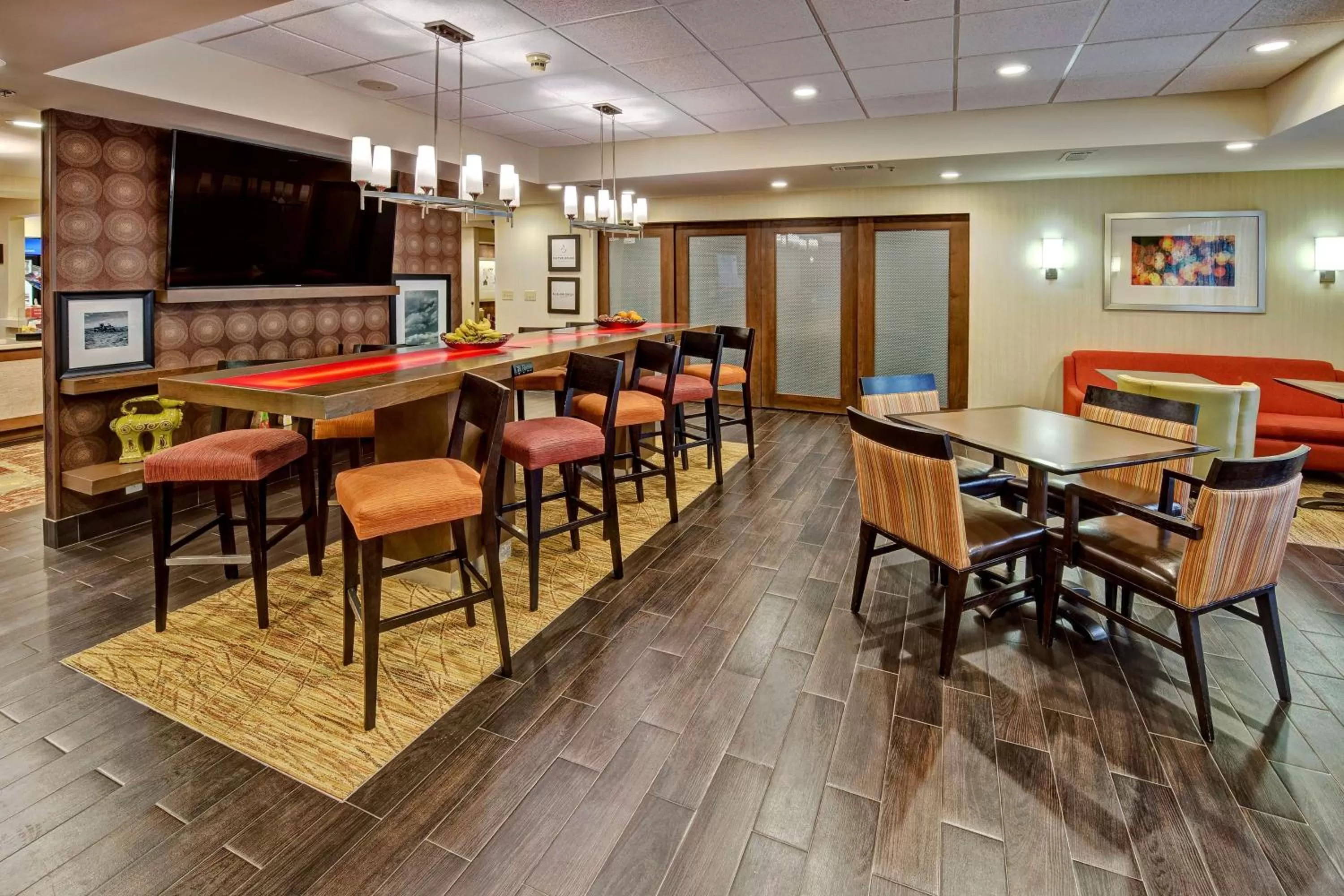 Lobby or reception in Hampton Inn Houston Baytown