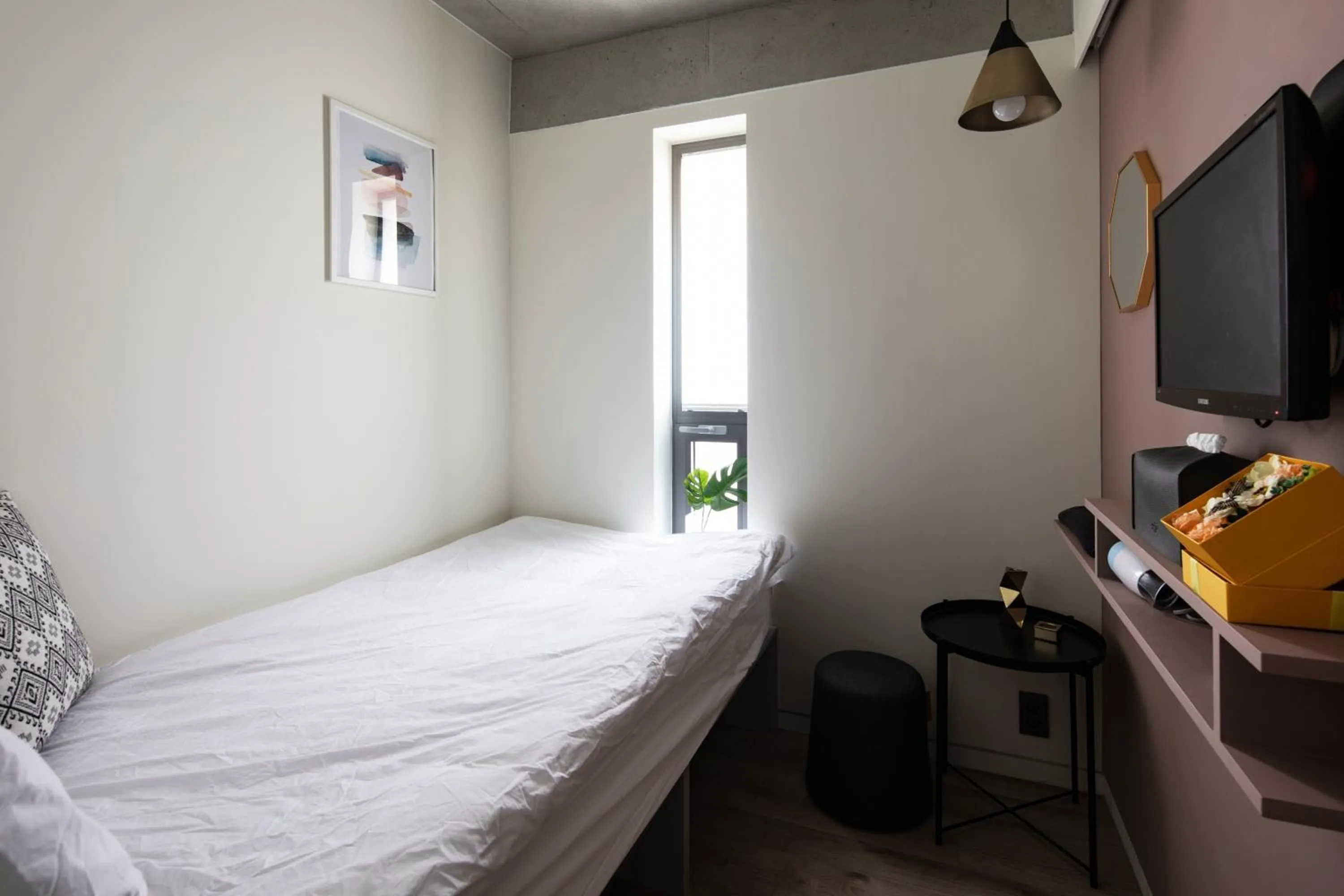 Photo of the whole room, Bed in DW STAY HONGDAE