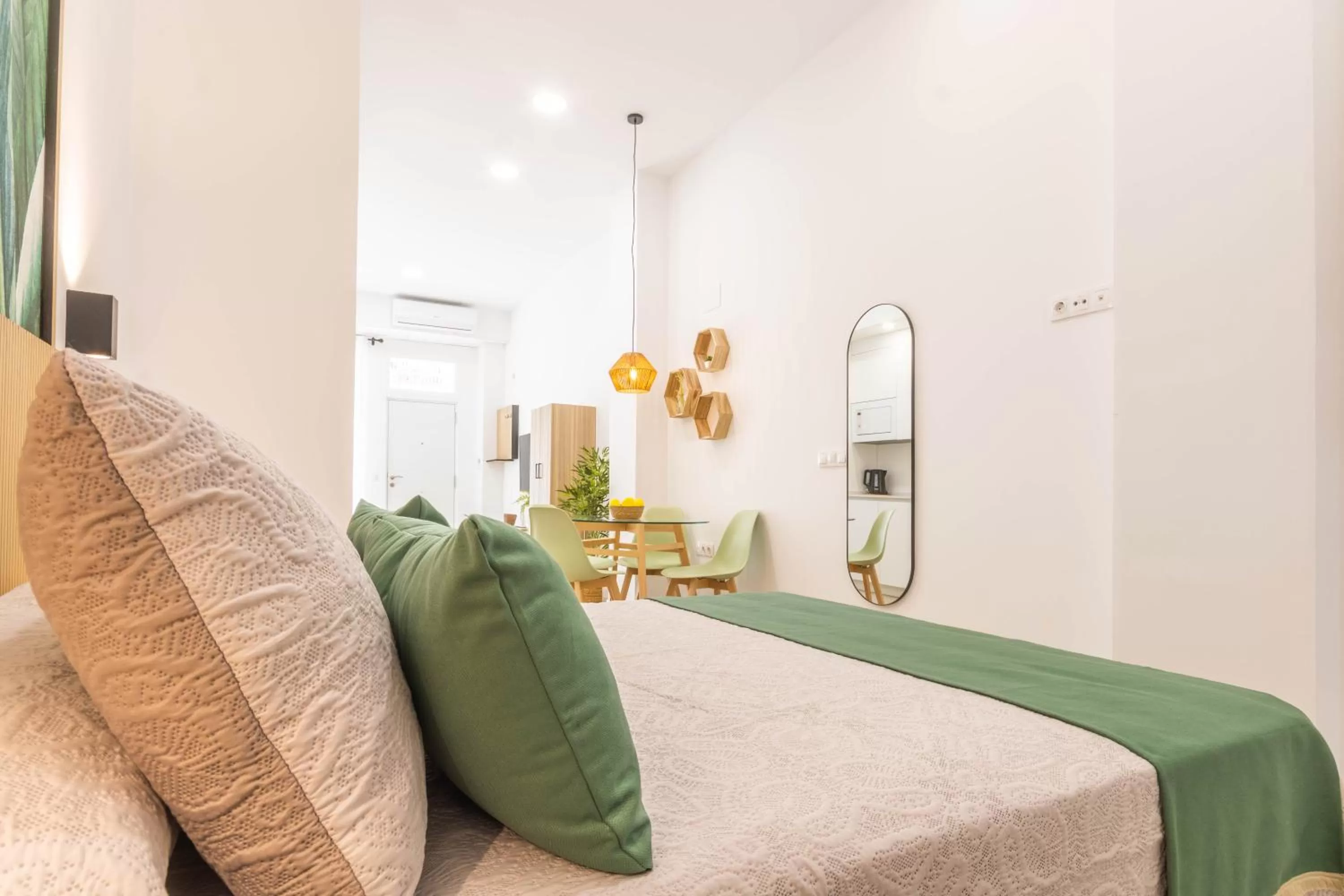 Bed in Apartamentos Alnatur