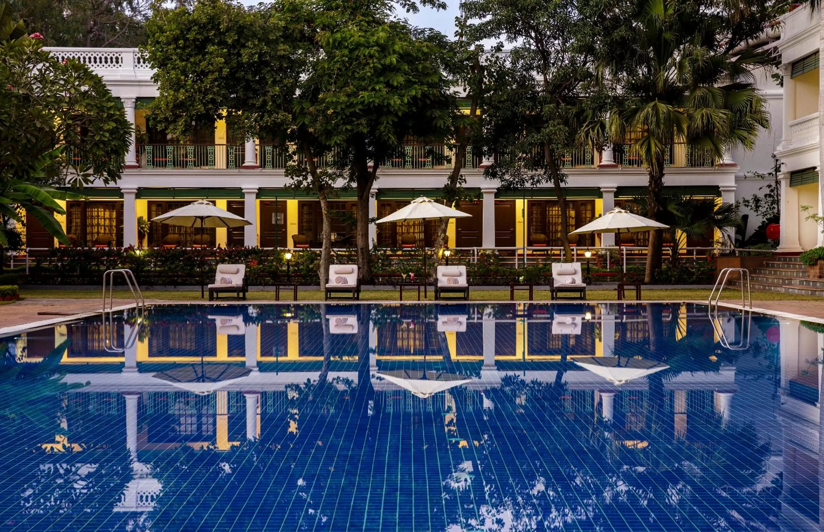 Pool view, Swimming Pool in Jehan Numa Palace Hotel
