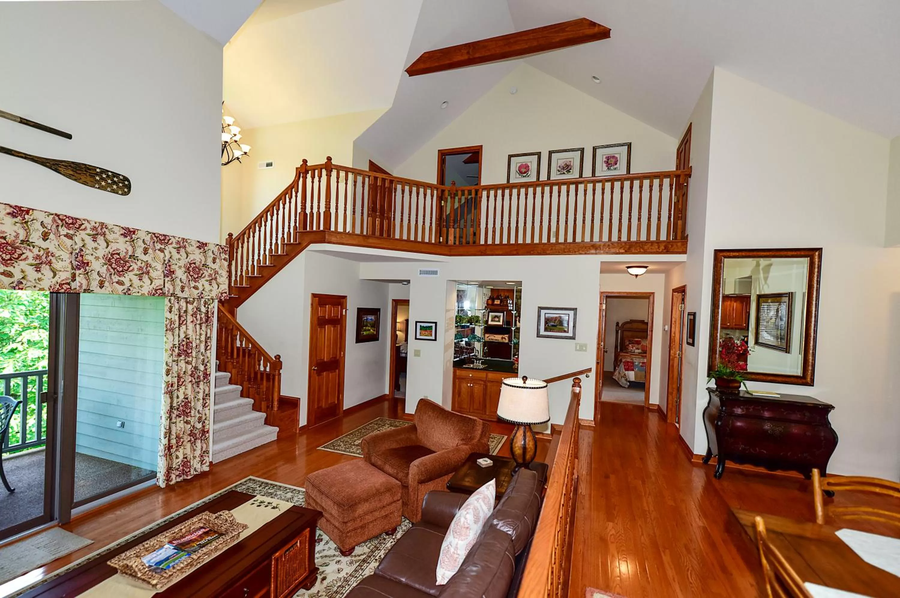 Living room in Chetola Resort Condominiums