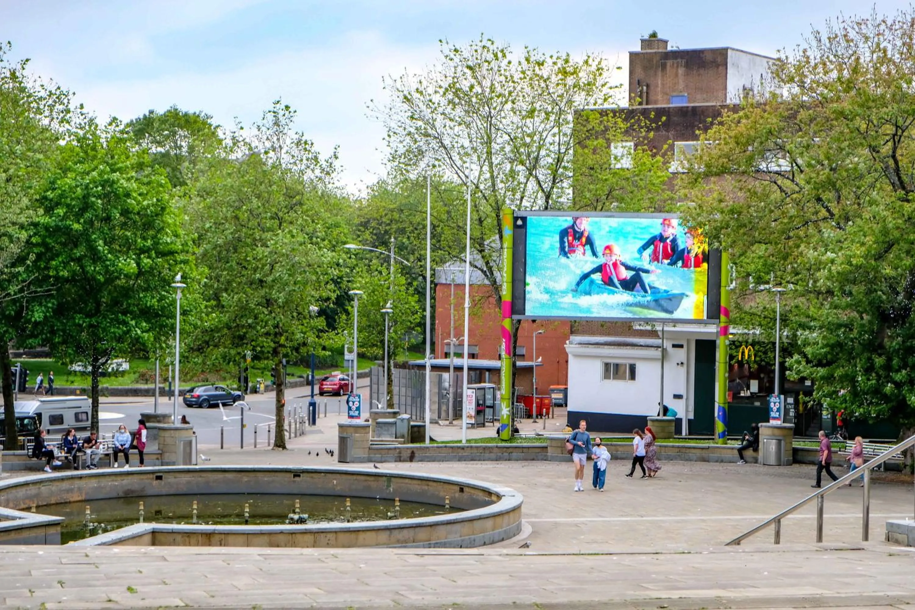 Location in Cwtsh Hostel