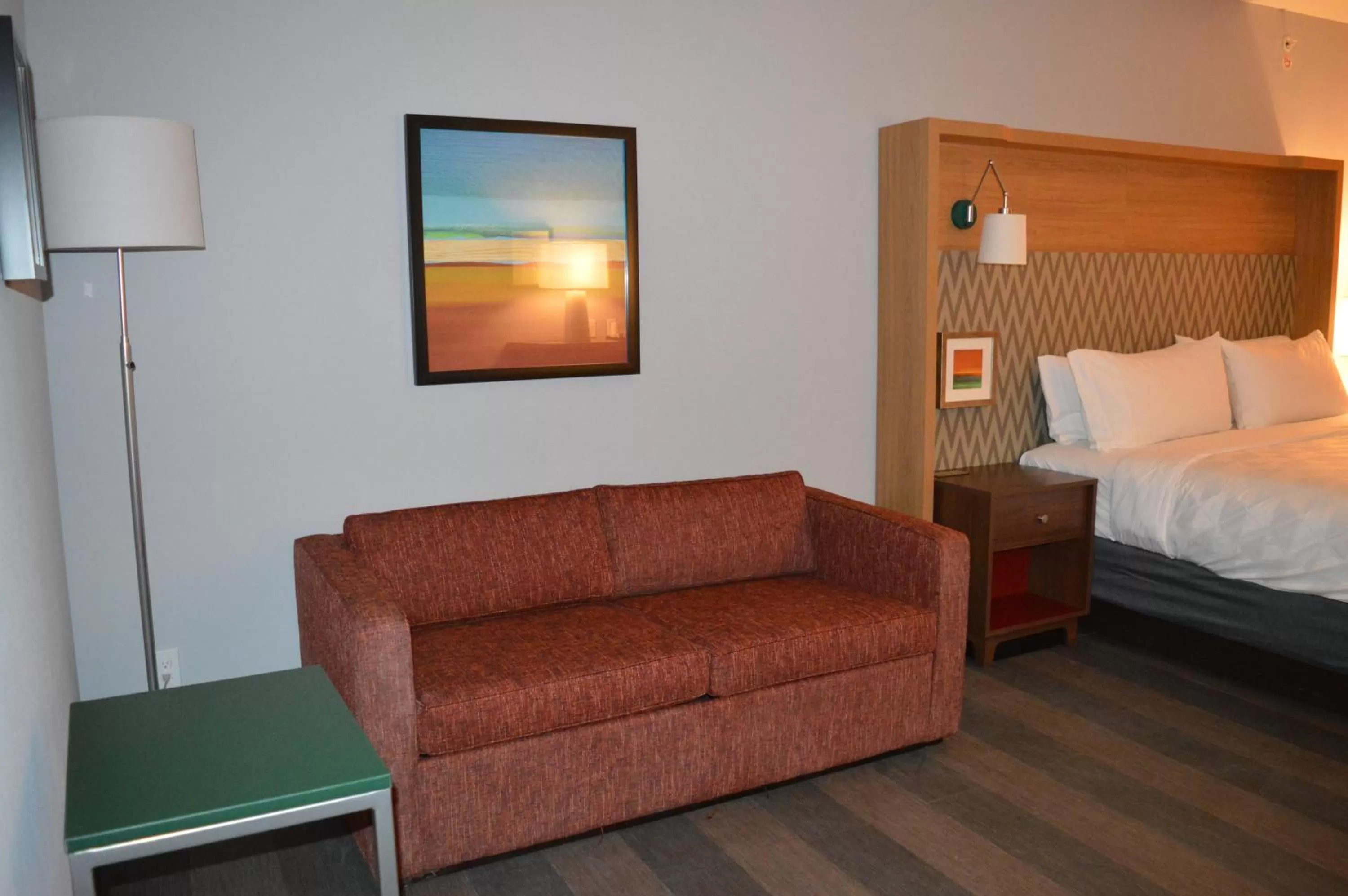Seating area, Bed in Holiday Inn Odessa by IHG