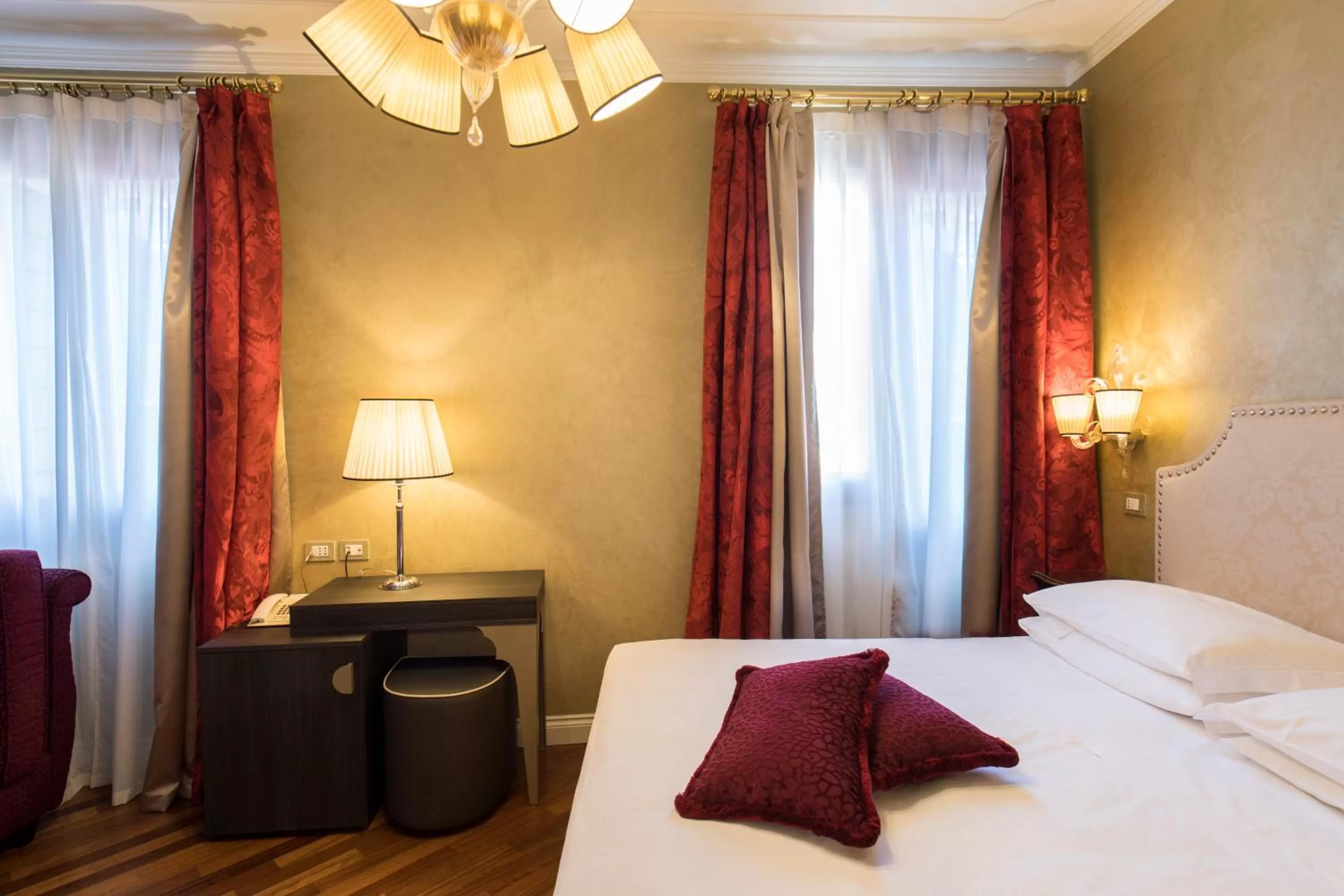 Bed in Hotel Campiello